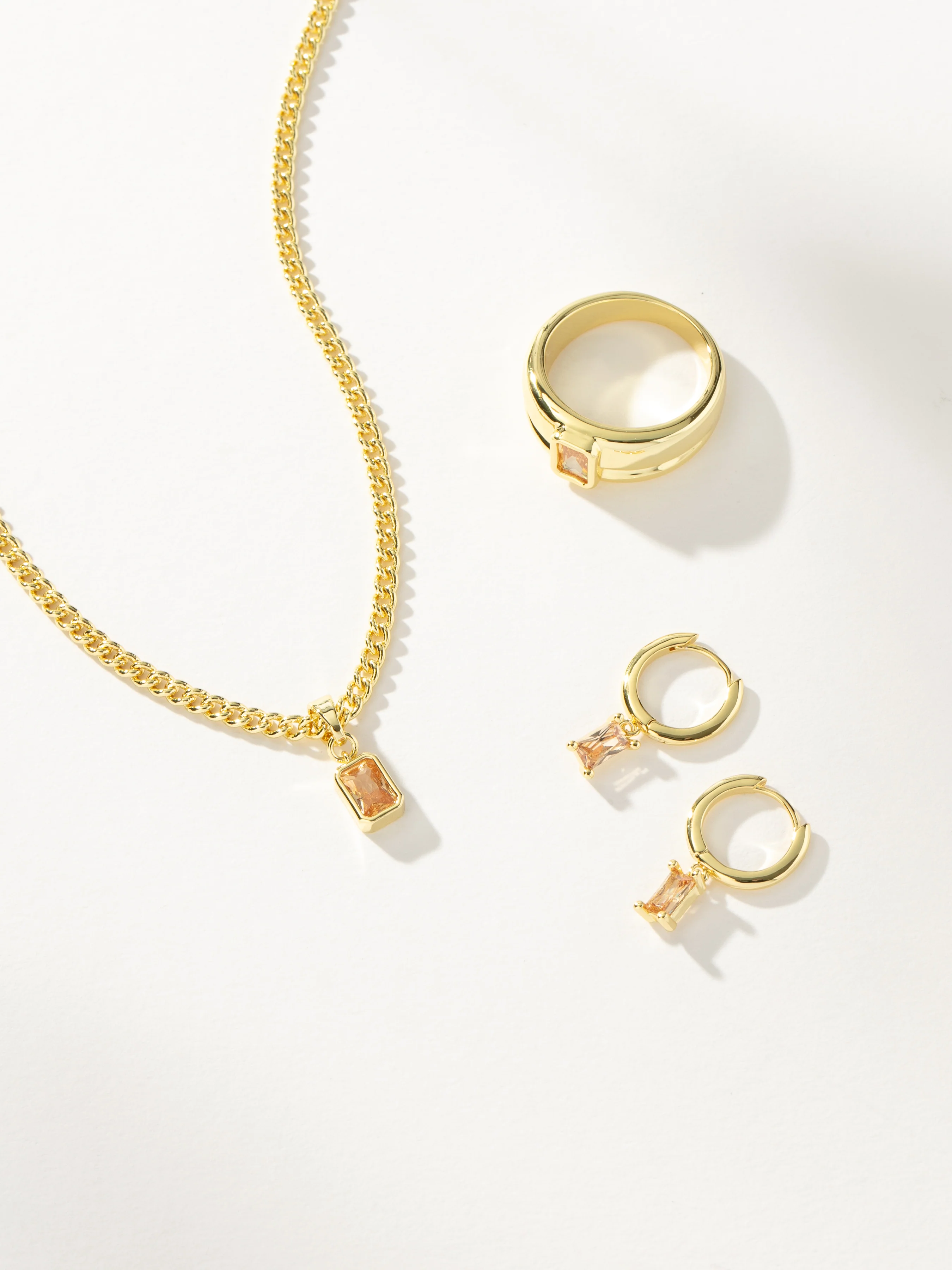 Birthstone Pendant Necklace - Image 35