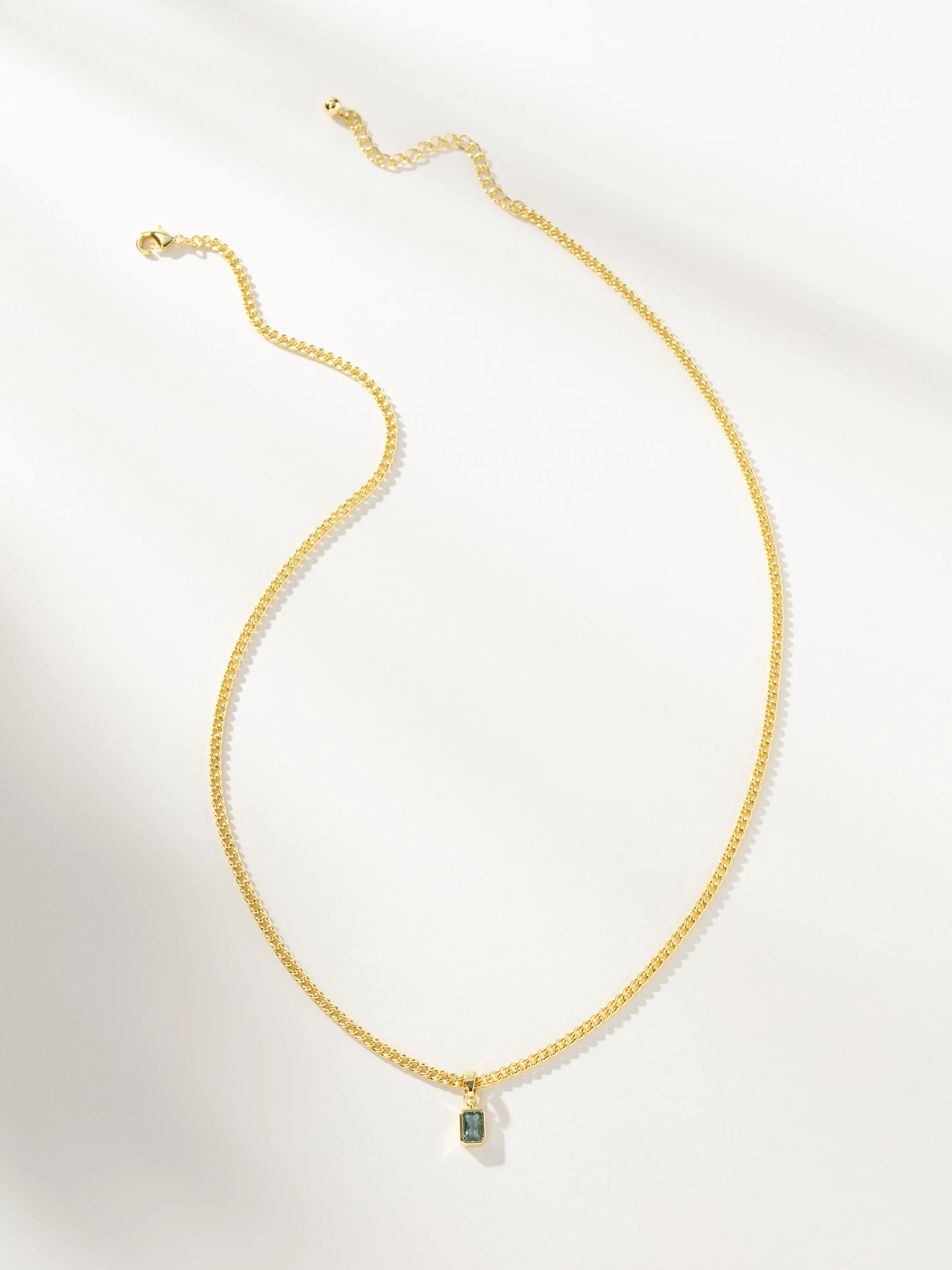 Birthstone Pendant Necklace - Image 11