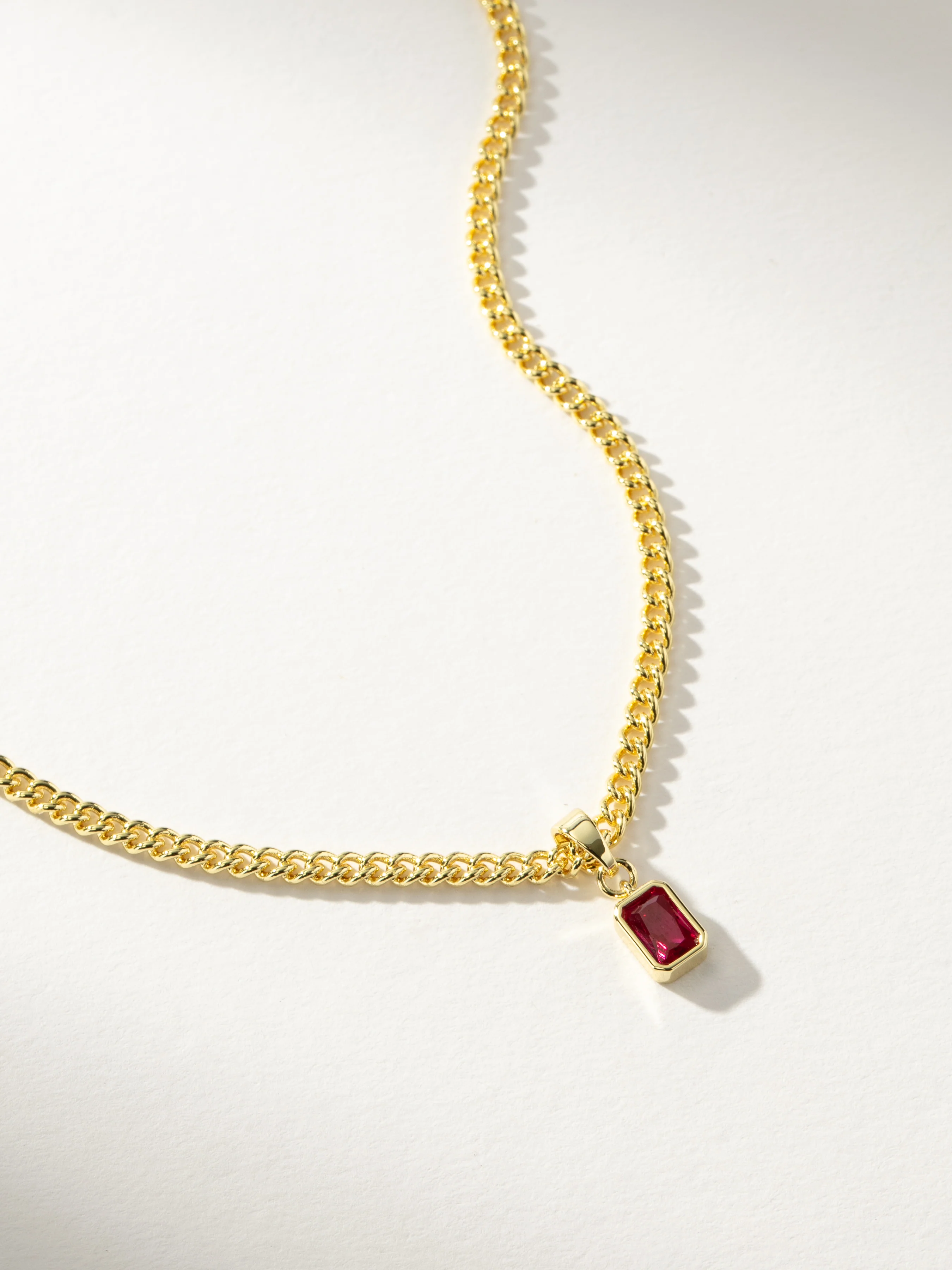 Birthstone Pendant Necklace - Image 21