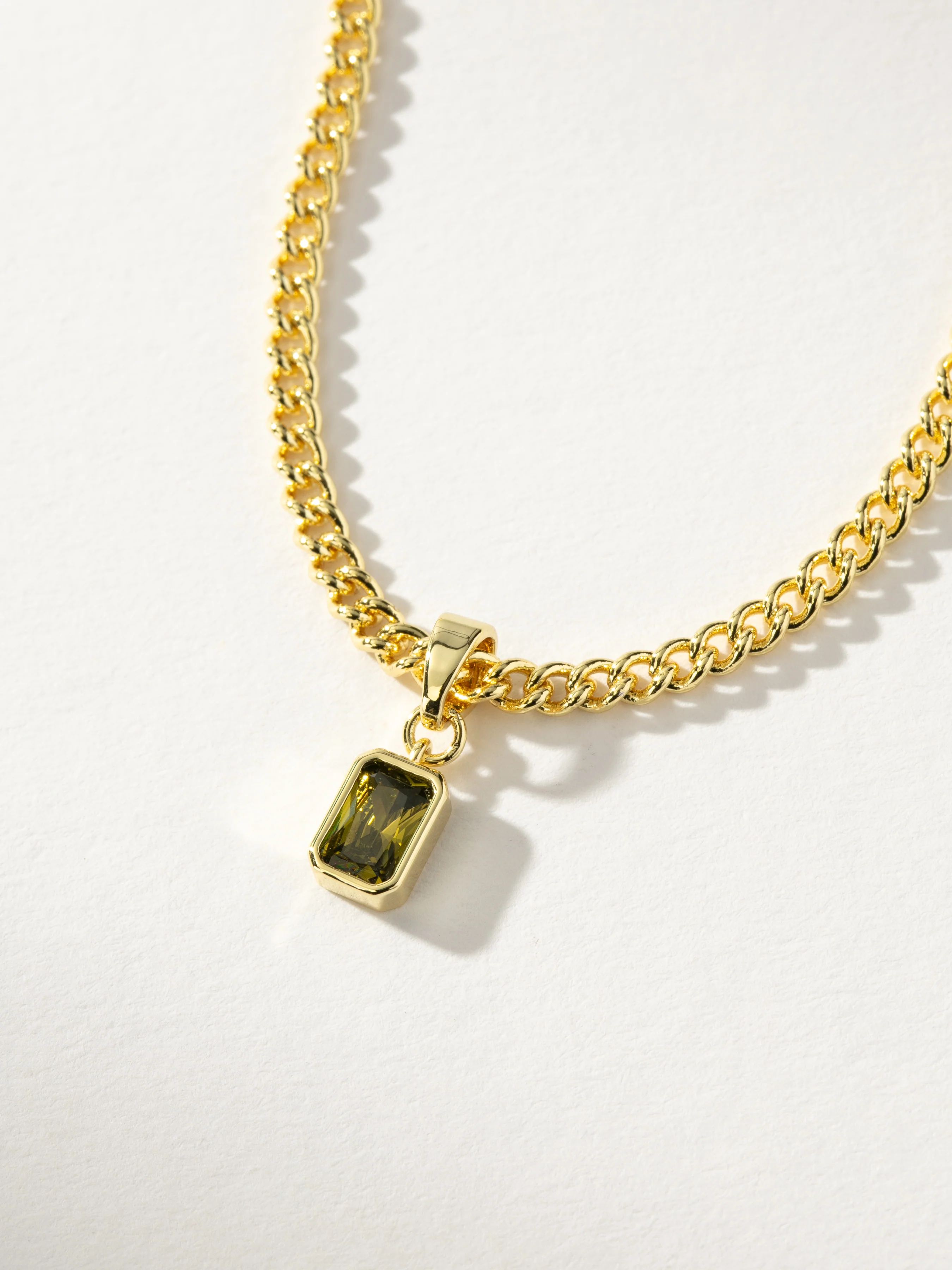 Birthstone Pendant Necklace - Image 24