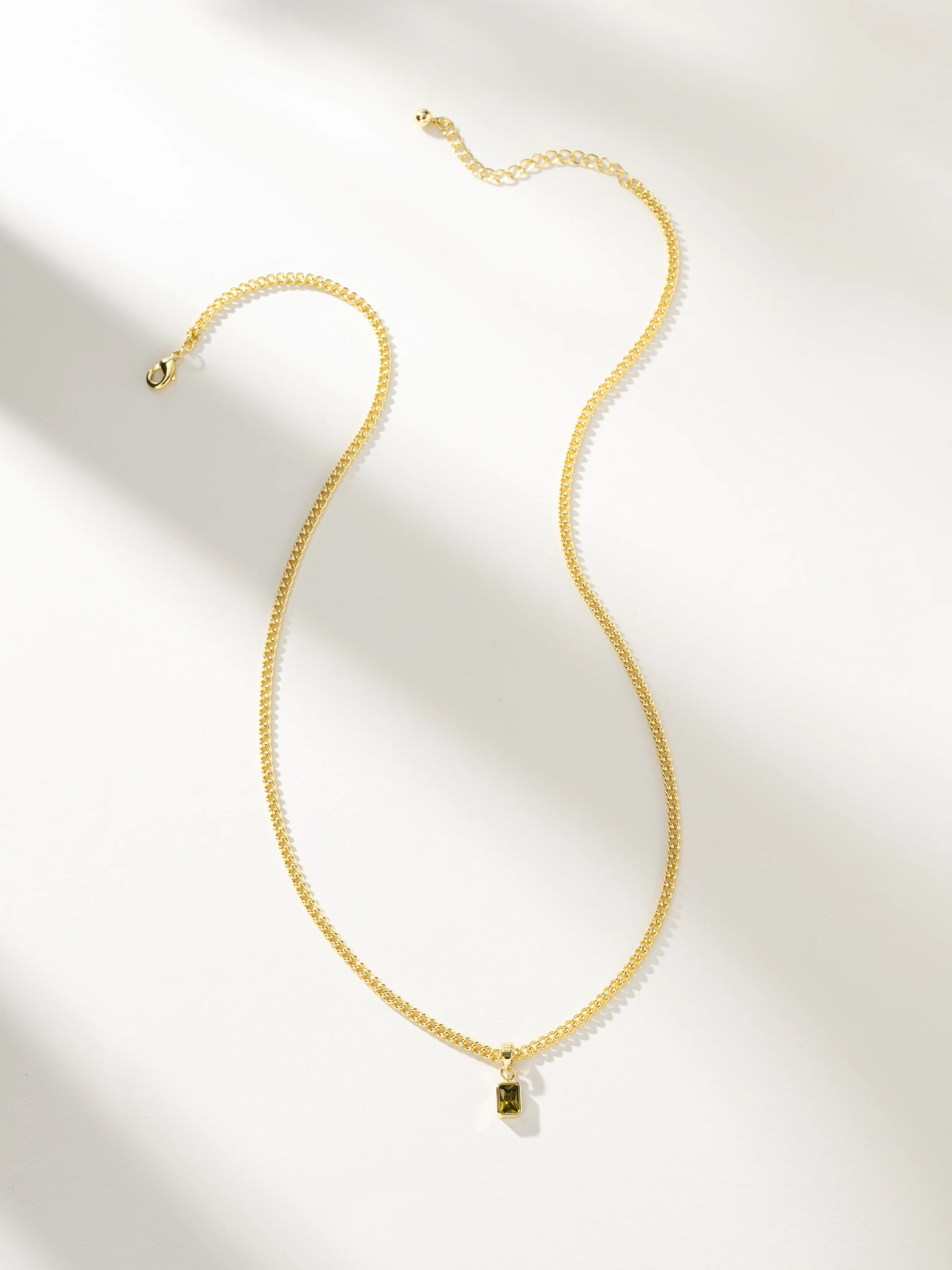 Birthstone Pendant Necklace - Image 25