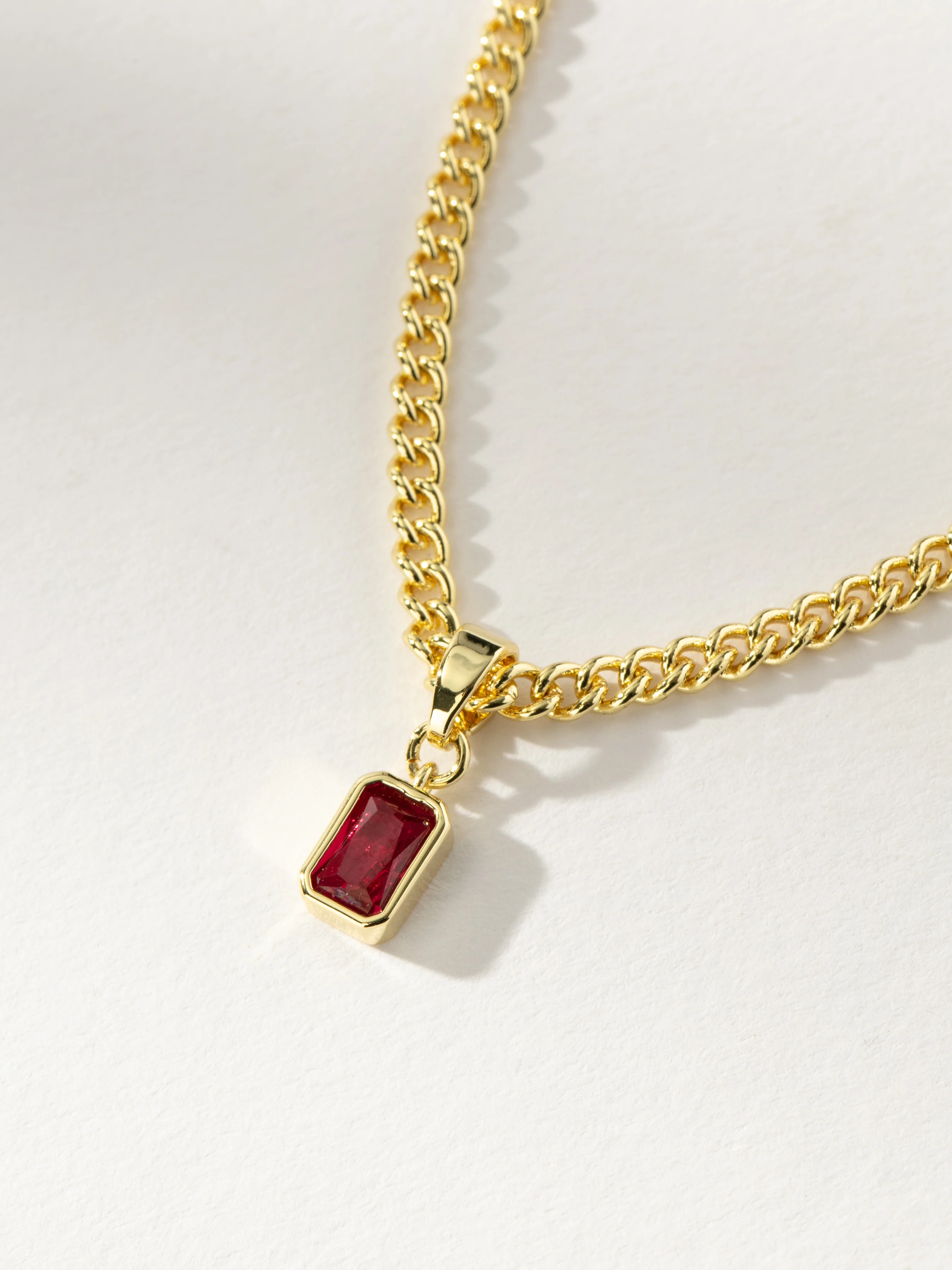 Birthstone Pendant Necklace - Image 3