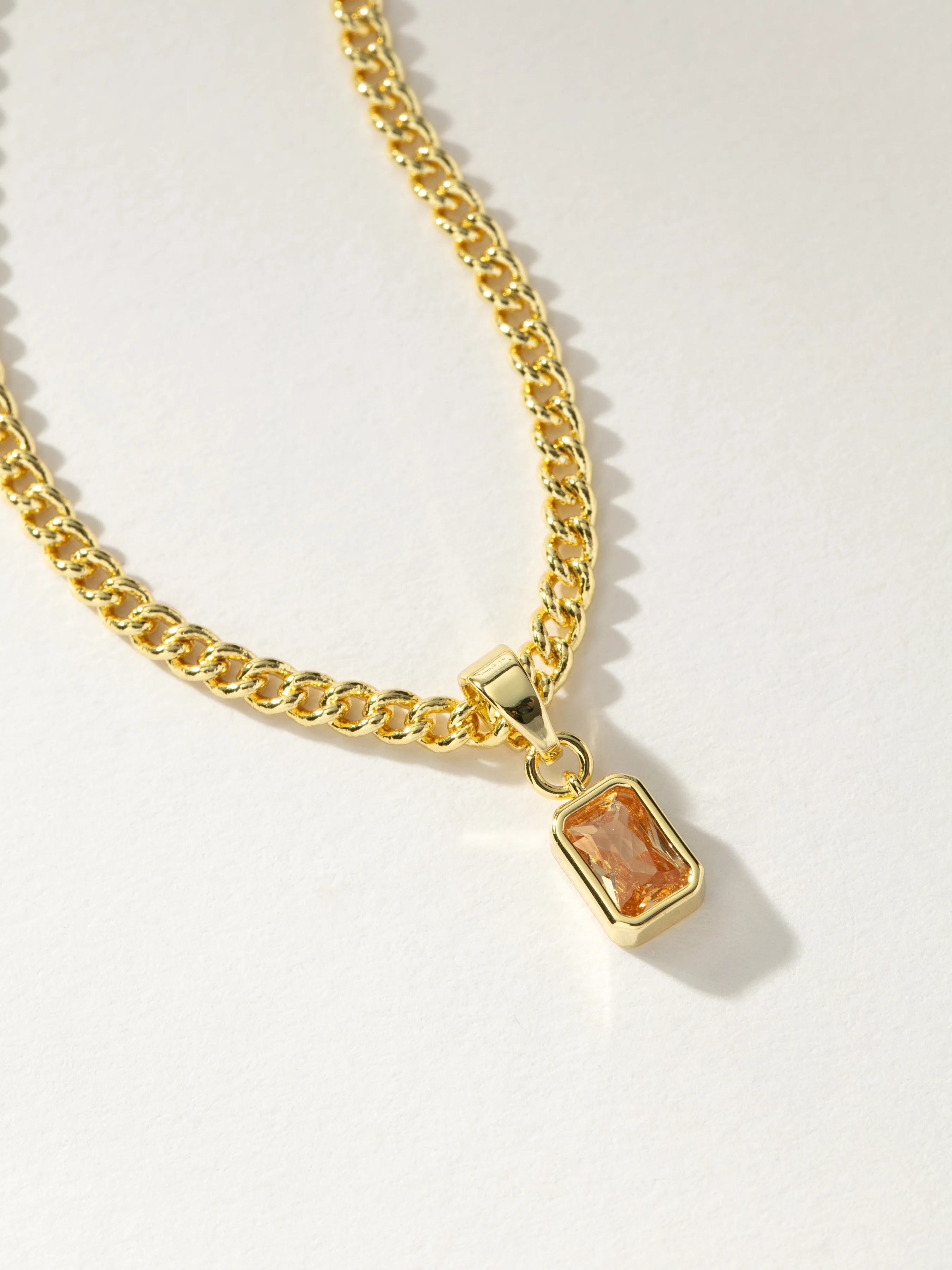 Birthstone Pendant Necklace - Image 33