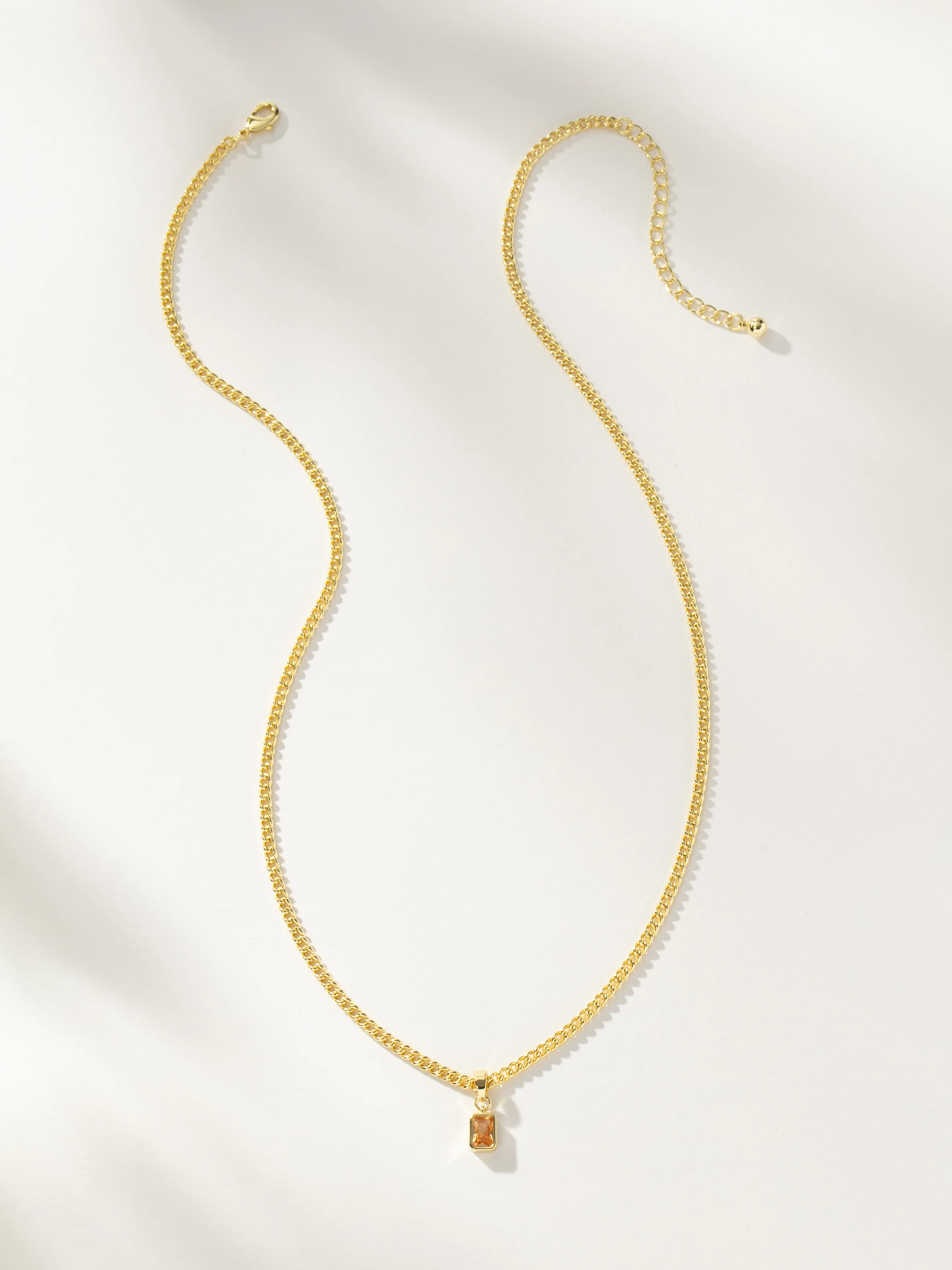 Birthstone Pendant Necklace - Image 34