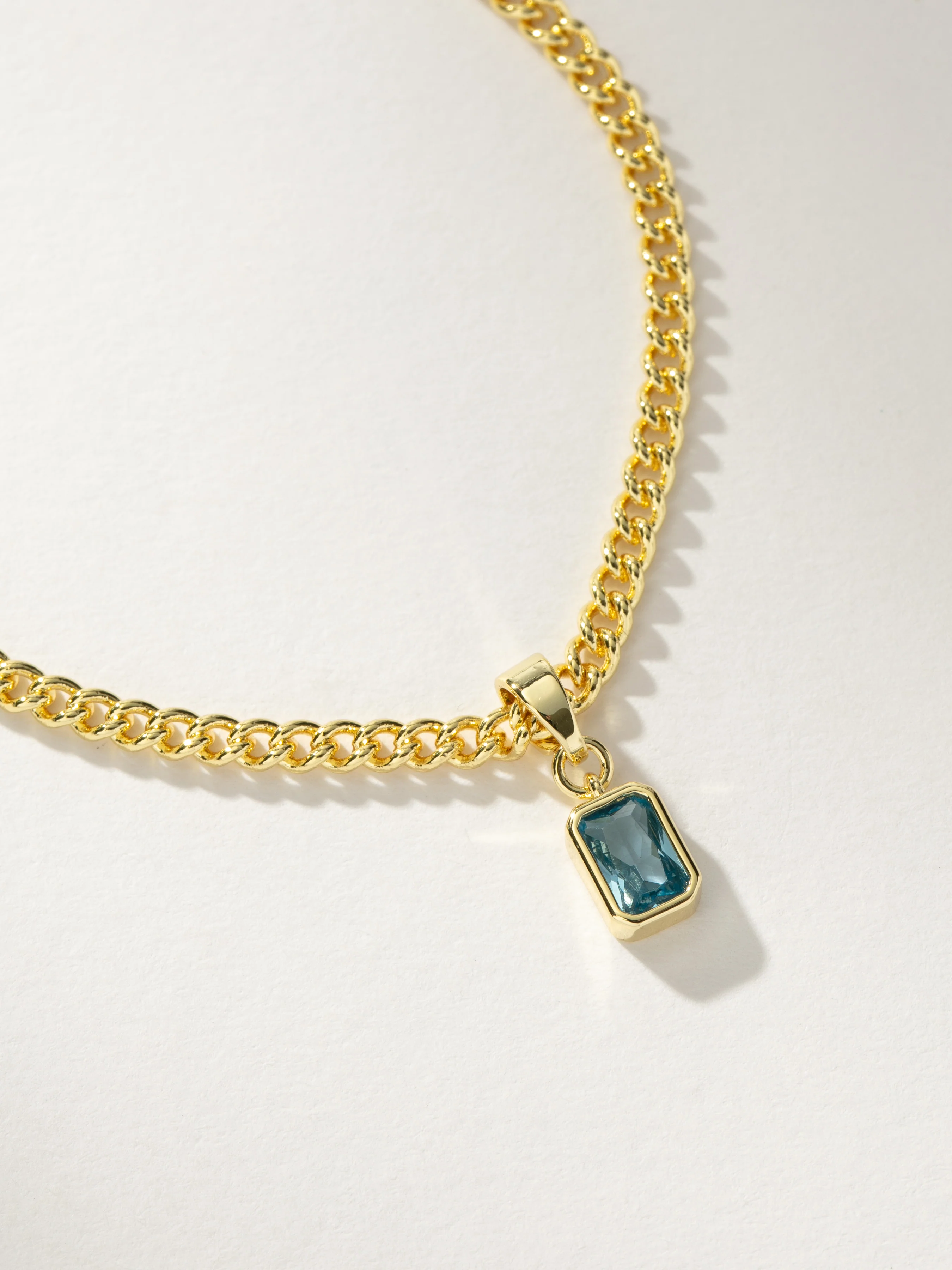 Birthstone Pendant Necklace - Image 36