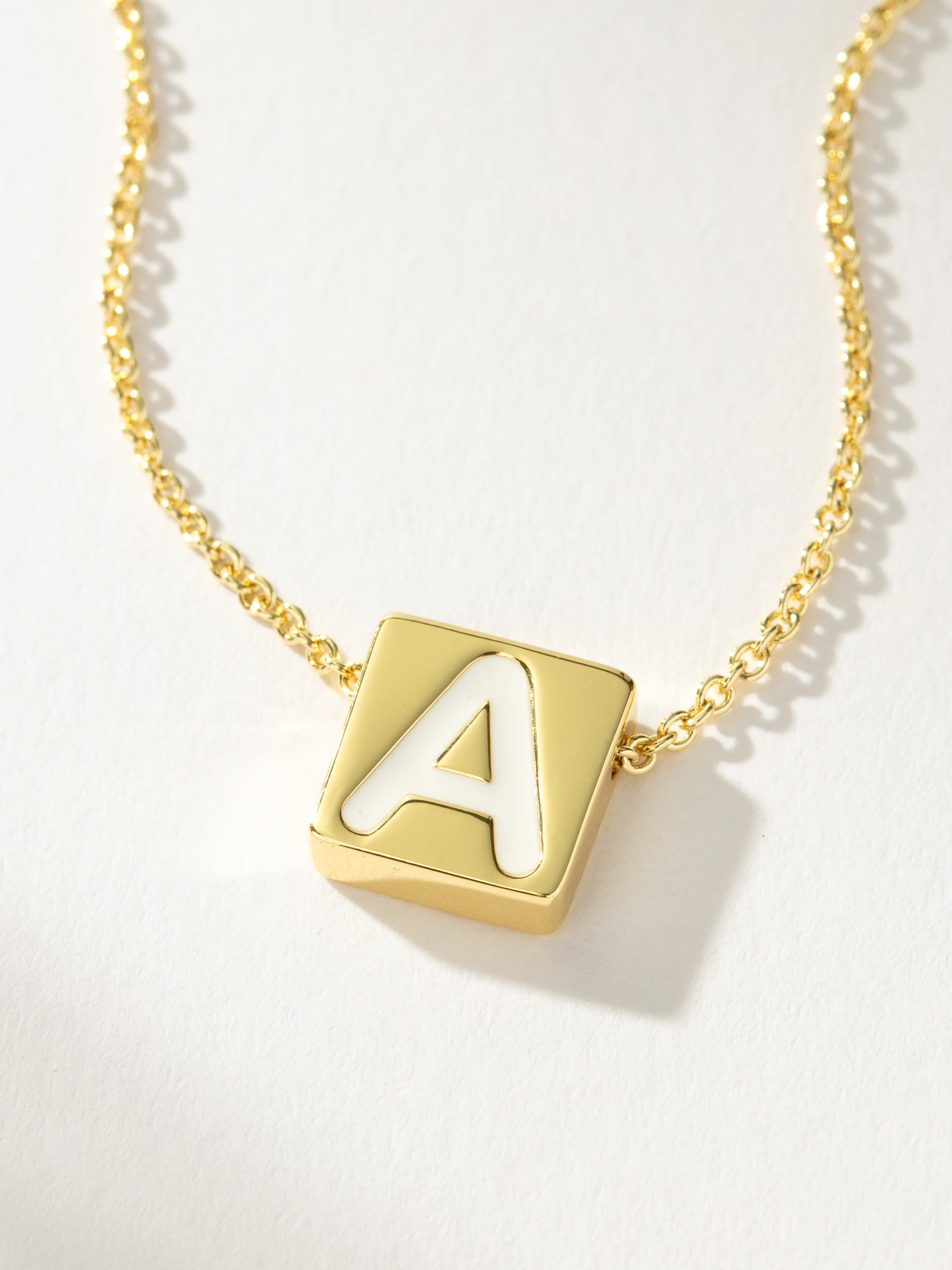 Bold Letter Necklace - Image 3