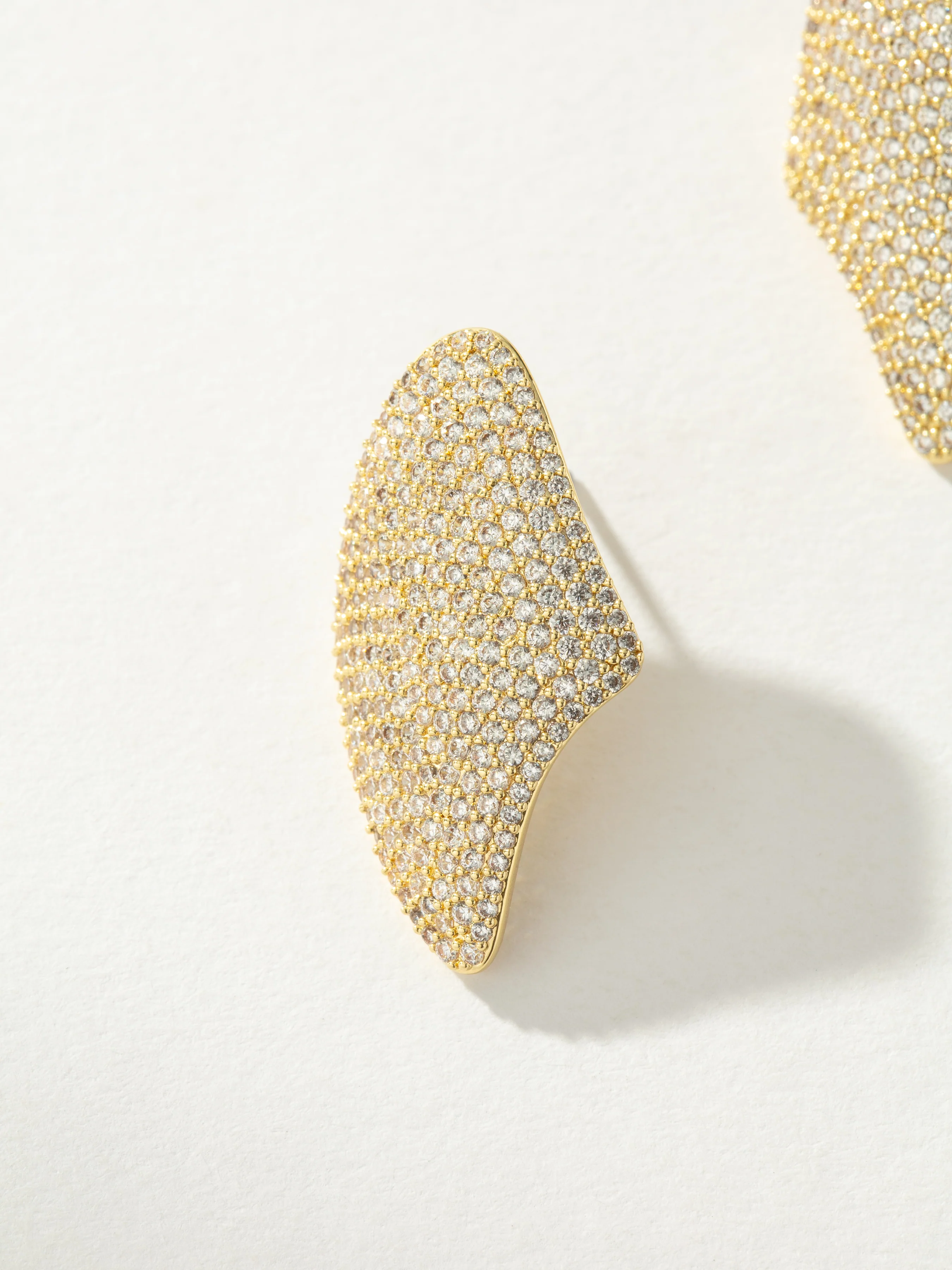 Bombshell Pavé Statement Earrings - Image 4