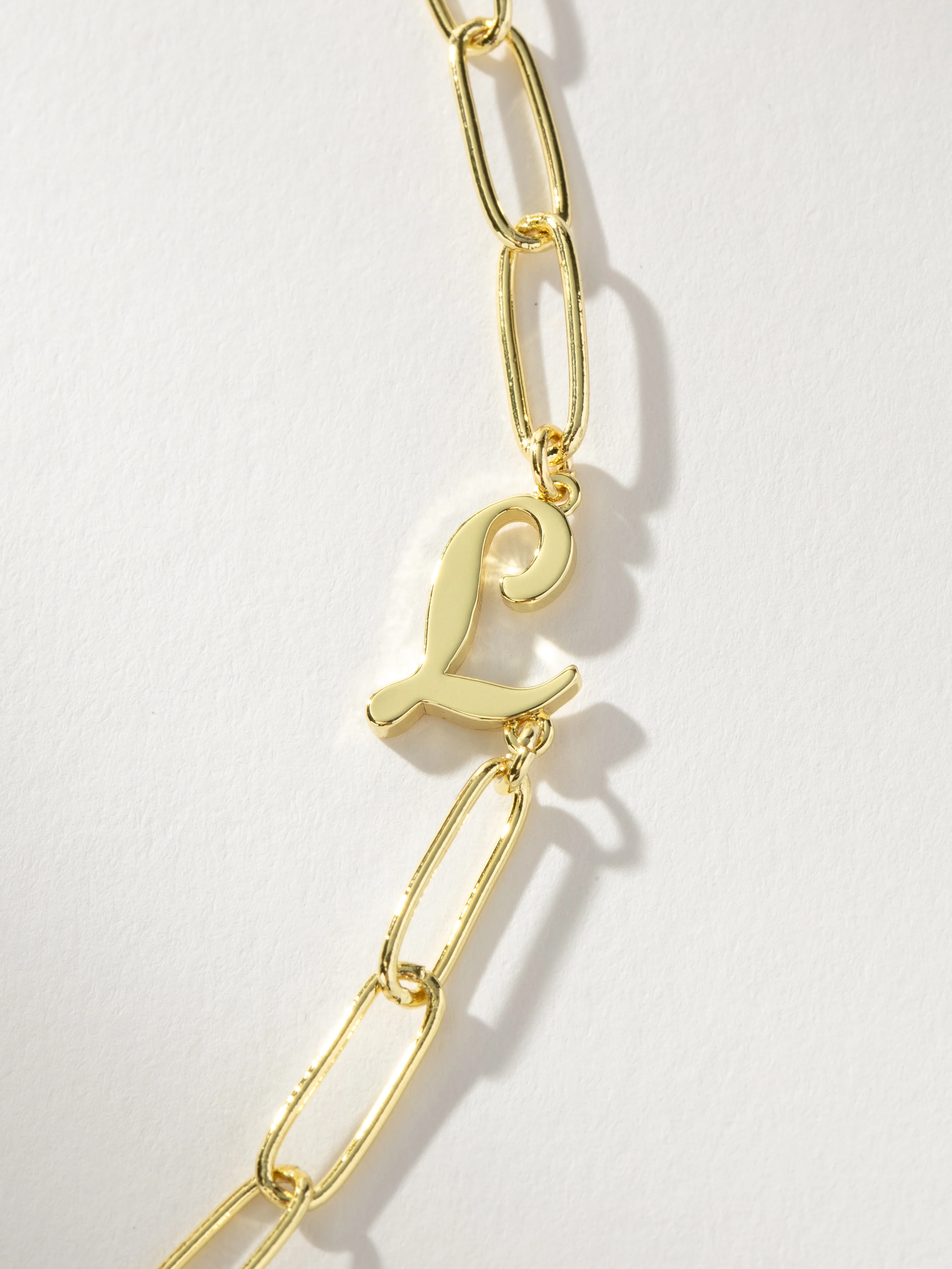 Cursive Initial Necklace - Image 14