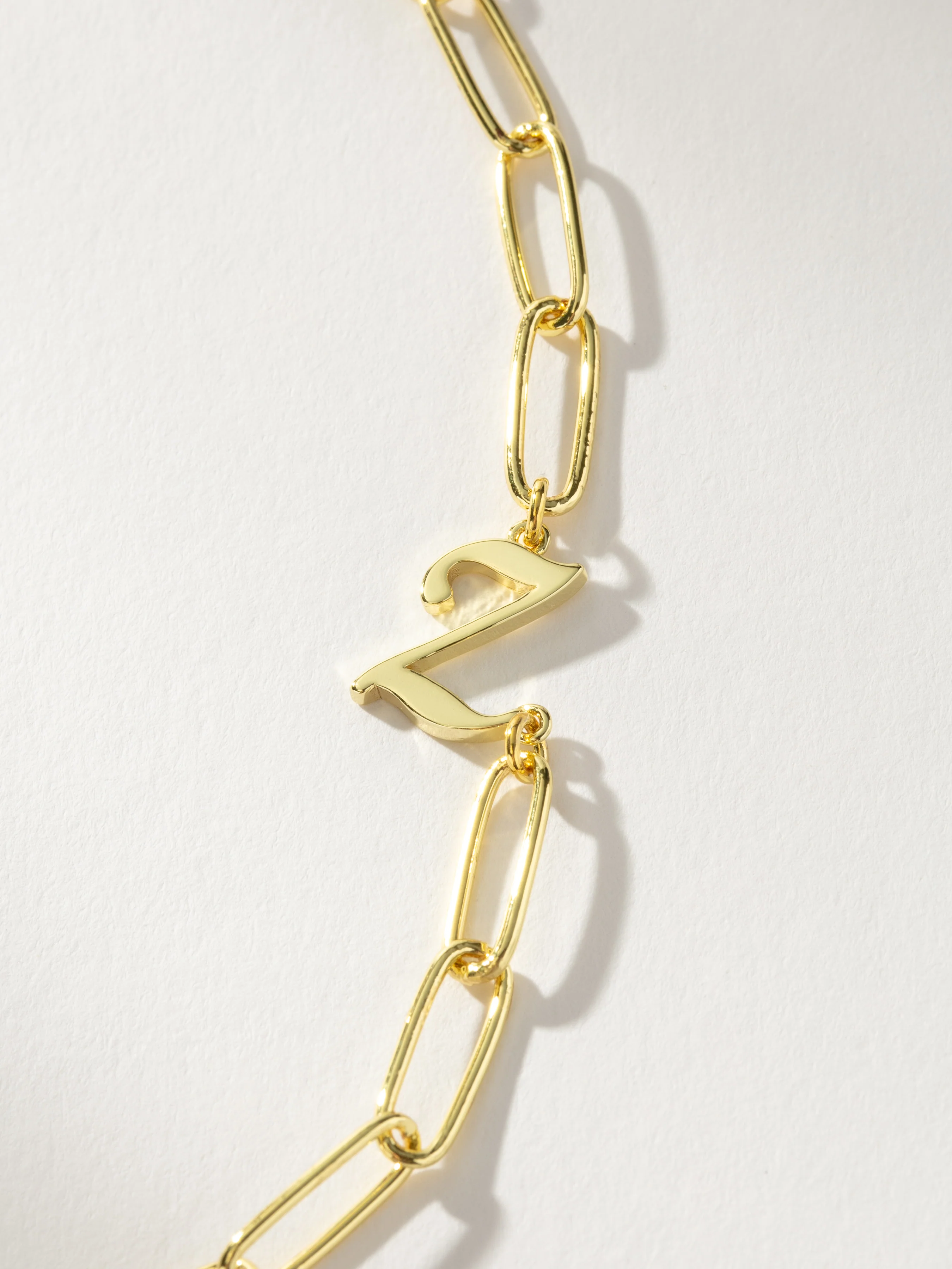 Cursive Initial Necklace - Image 28