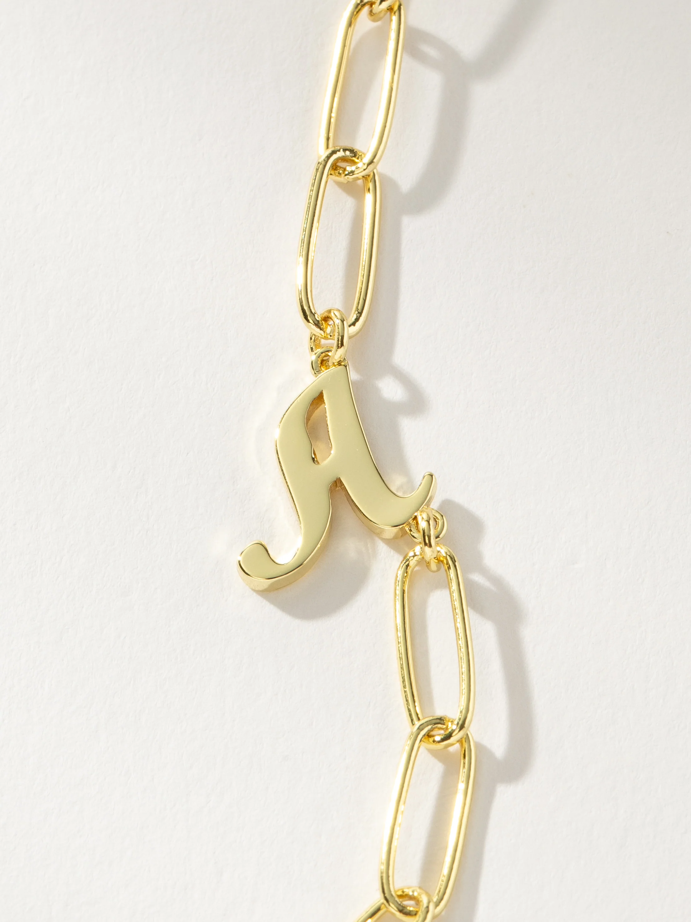 Cursive Initial Necklace - Image 3