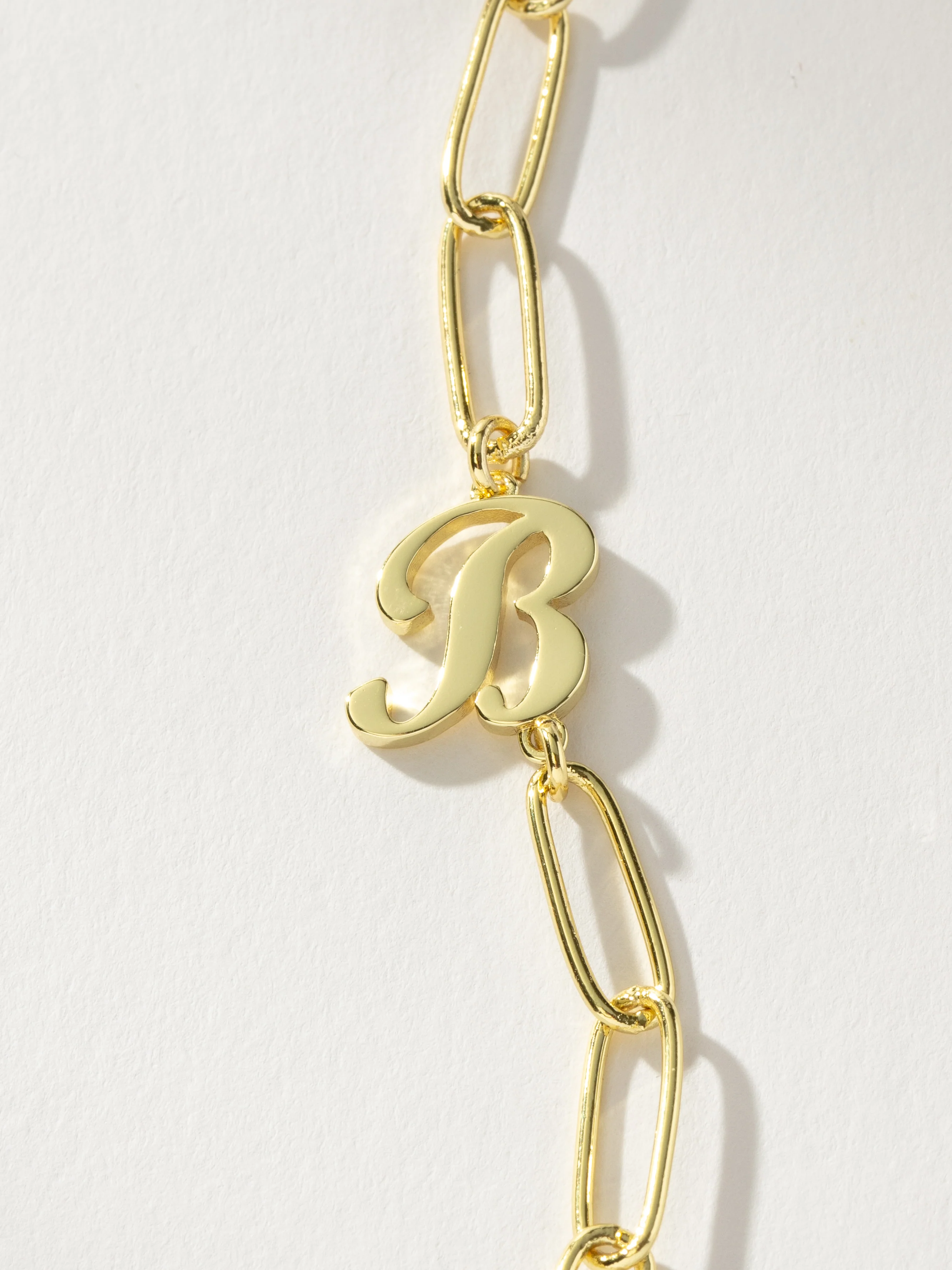 Cursive Initial Necklace - Image 4