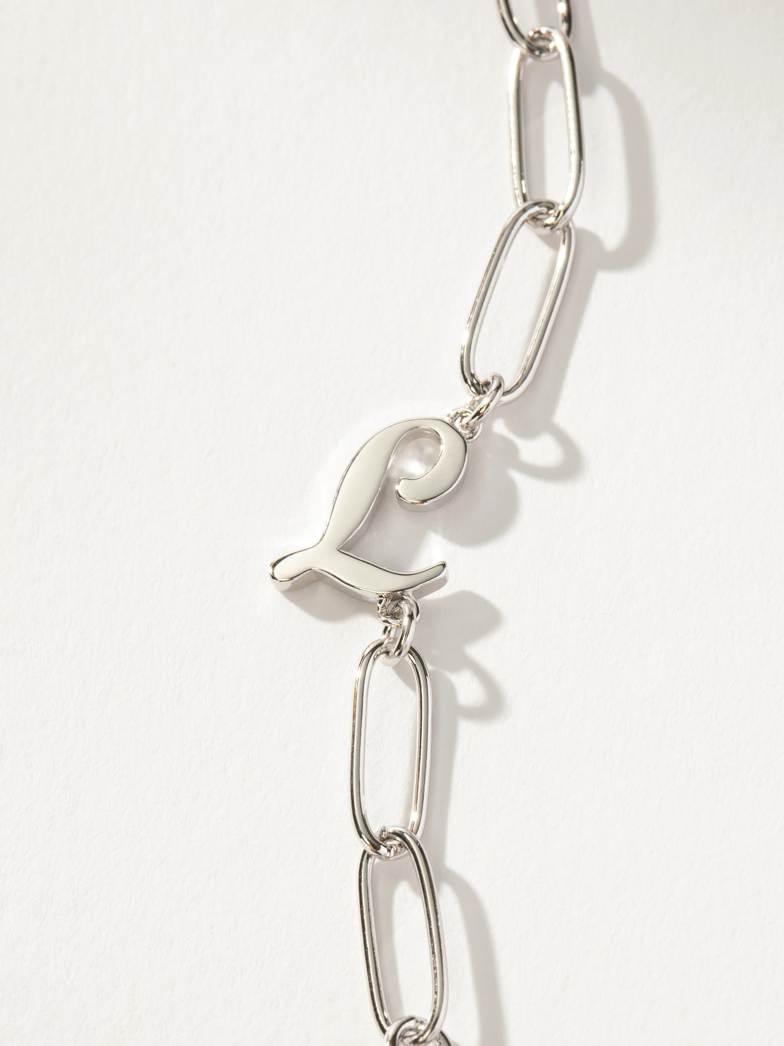 Cursive Initial Necklace - Image 44