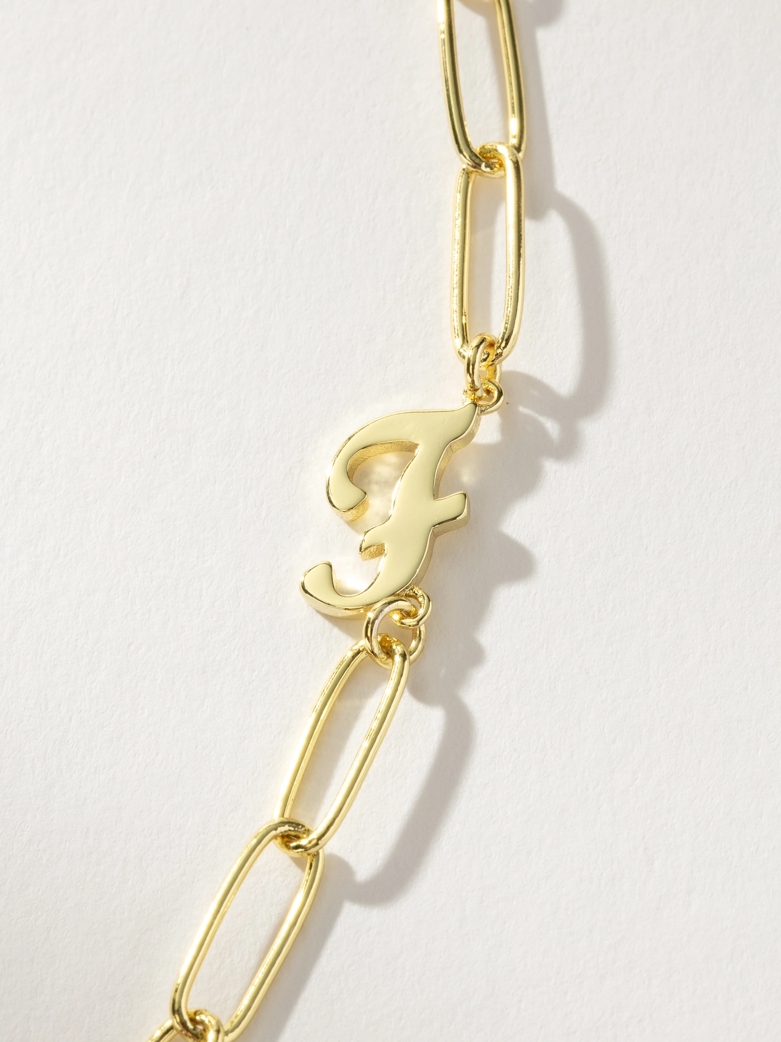 Cursive Initial Necklace - Image 8