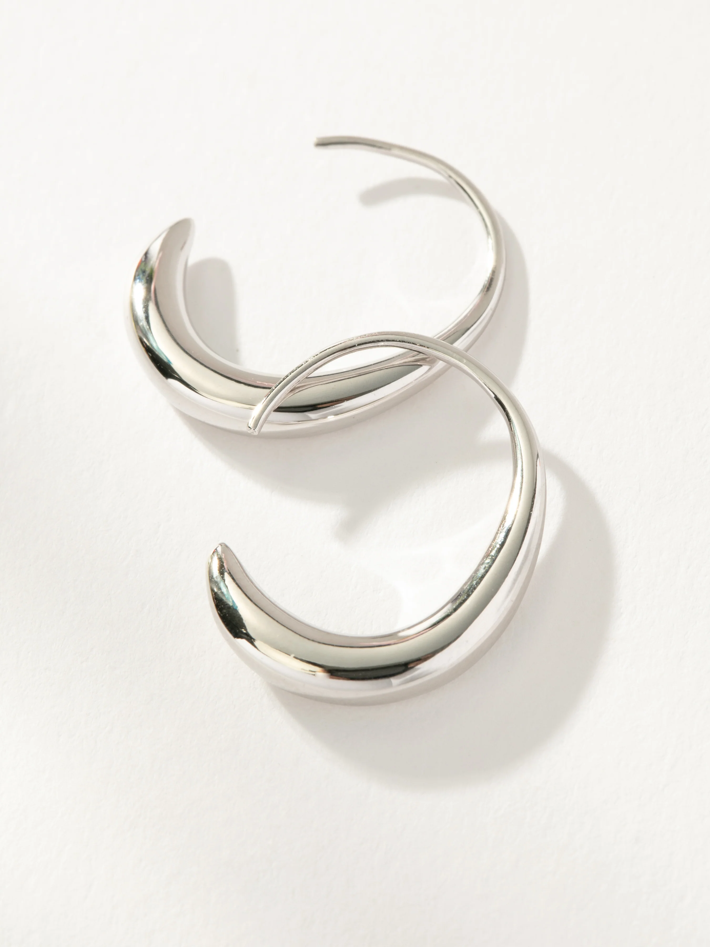 Dewdrop Hoop Earrings - Image 4