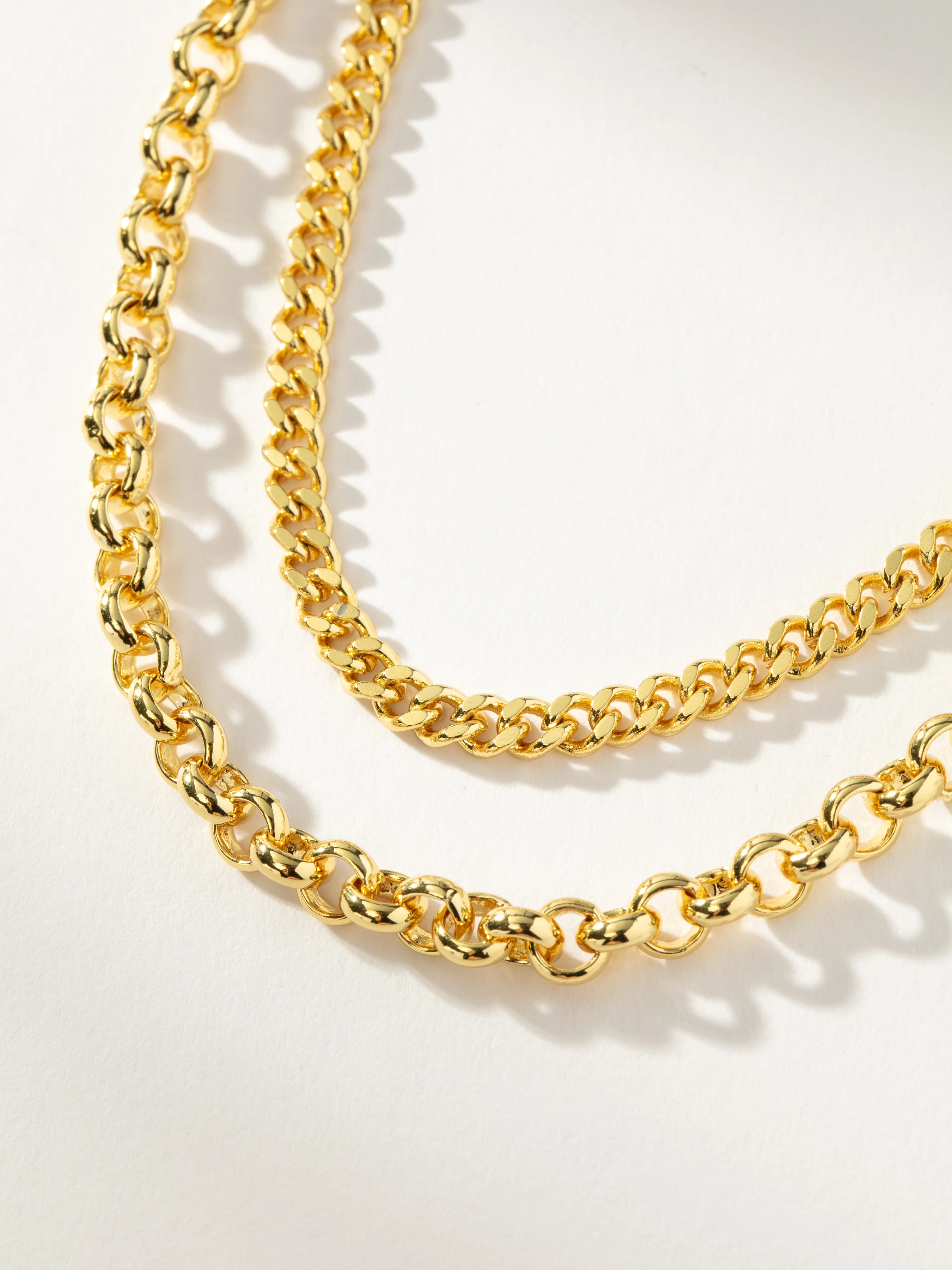 Double Up Chain Necklace - Image 3