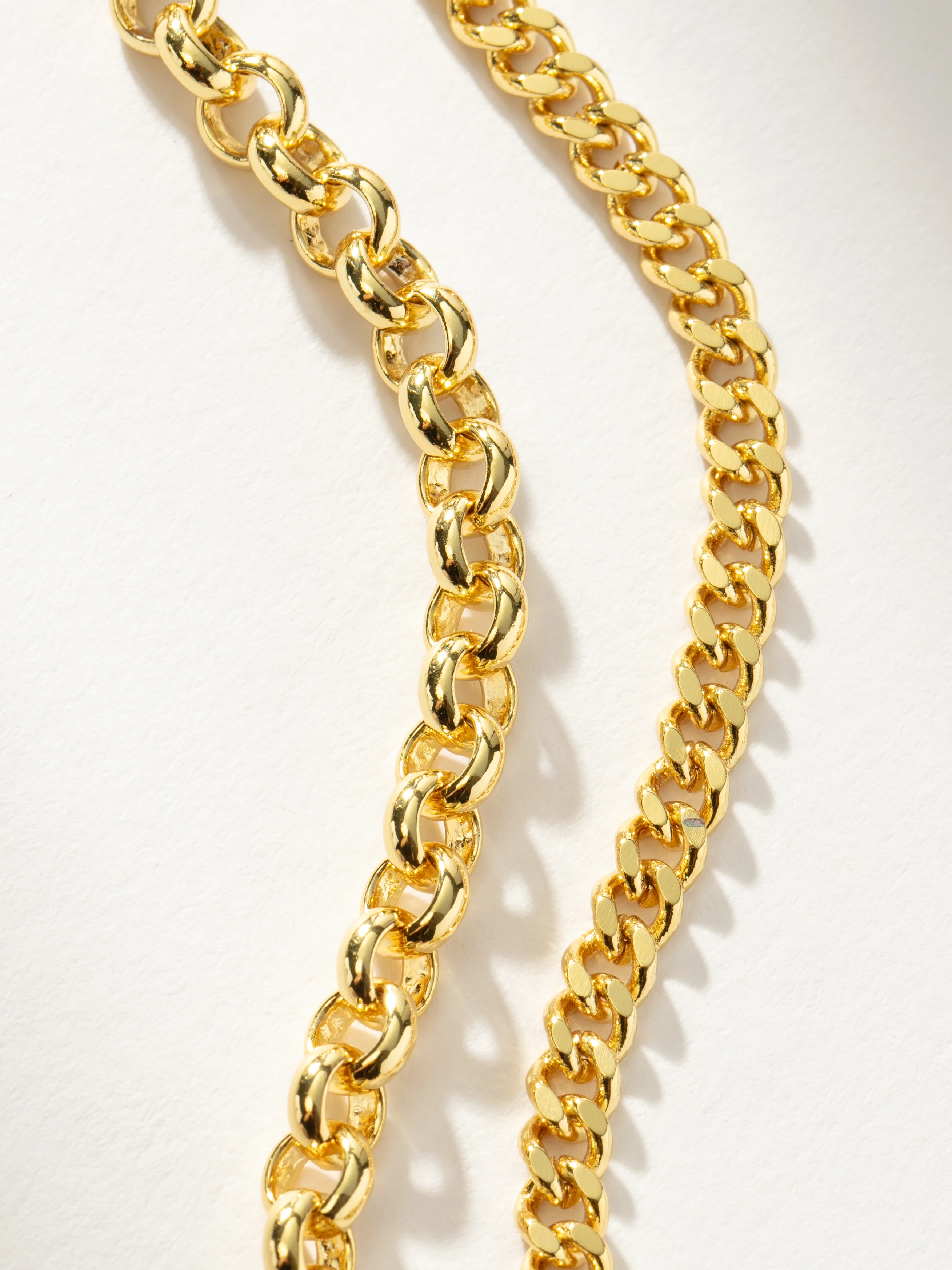 Double Up Chain Necklace - Image 4