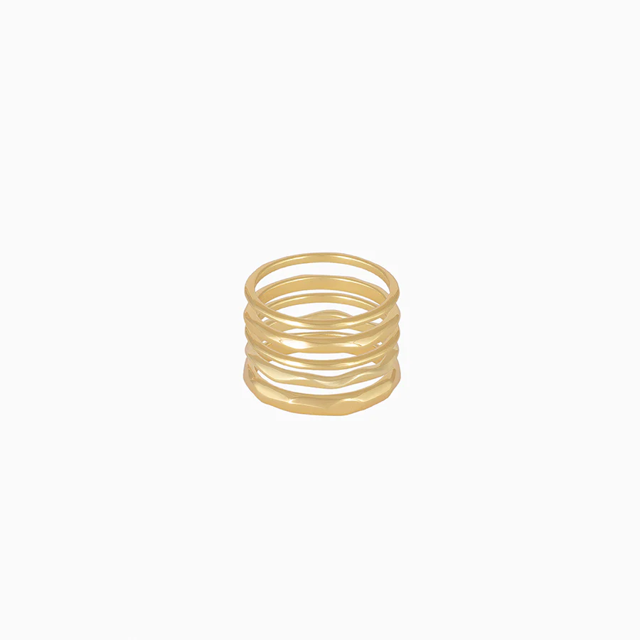 Forever Stack Vermeil Ring Set - Image 3