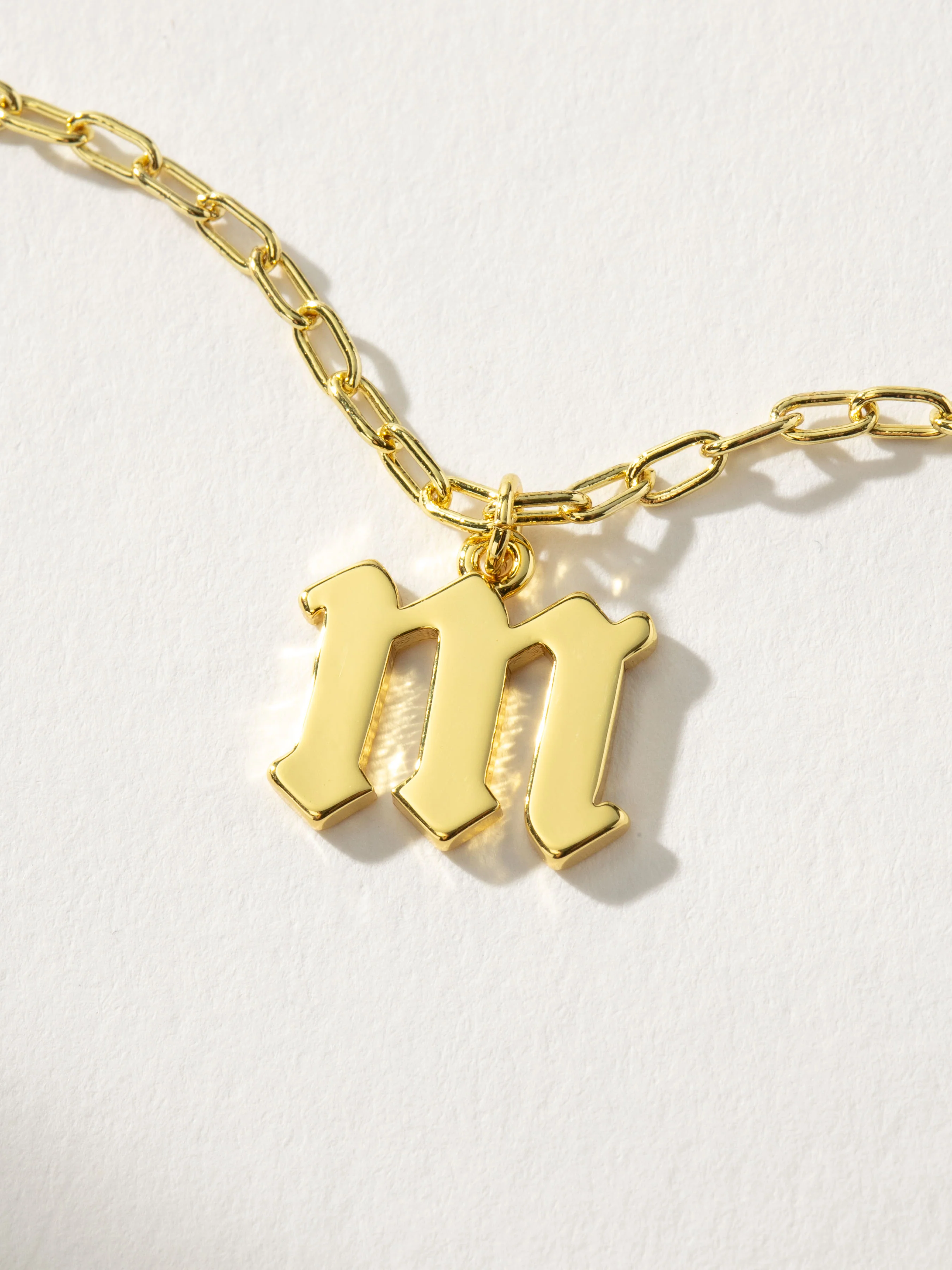 Gothic Initial Necklace - Image 15