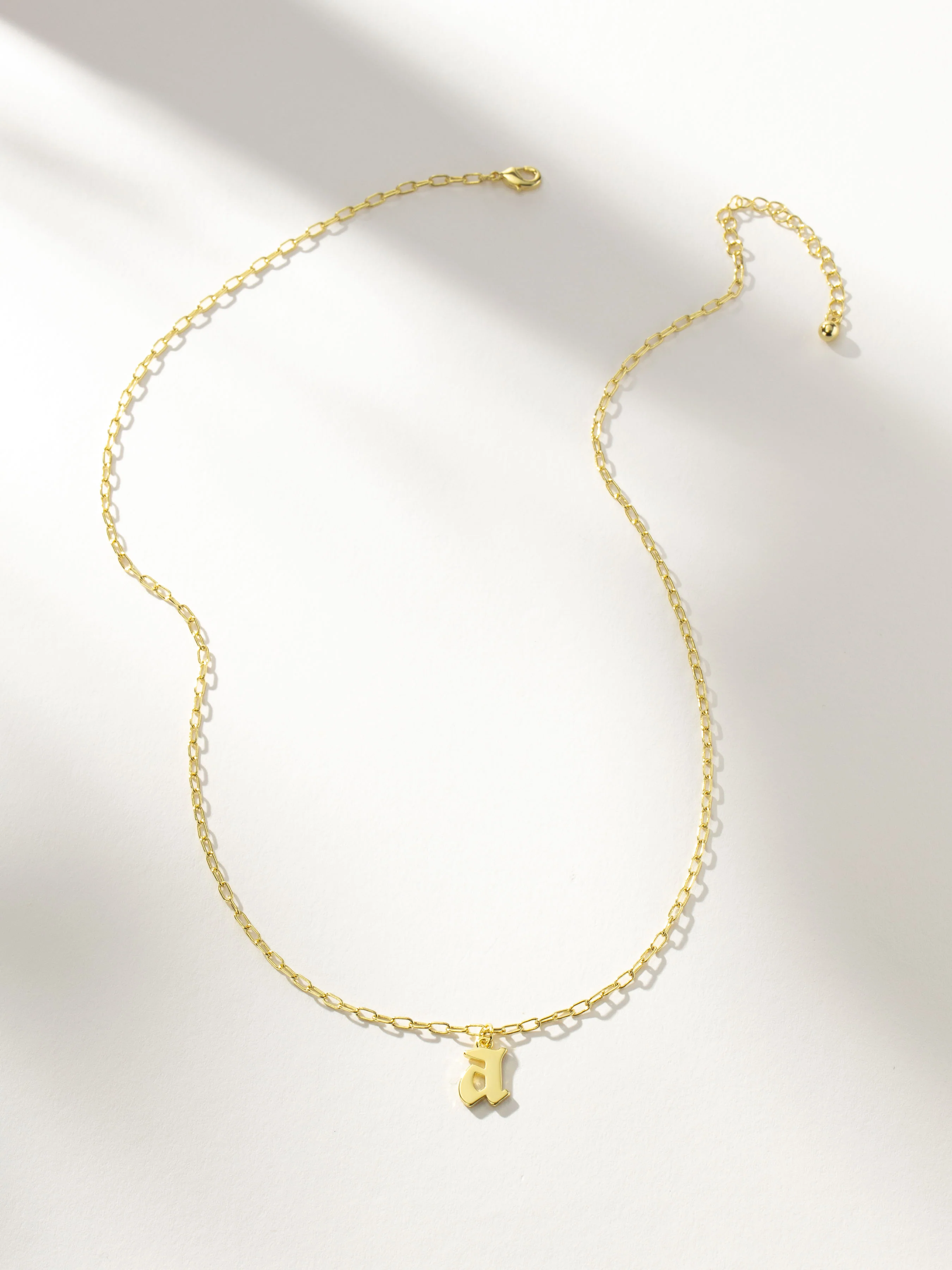 Gothic Initial Necklace - Image 29