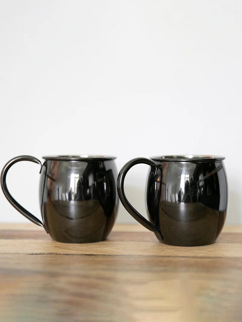 Gunmetal Moscow Mule Mugs (Set of 2) - Image 3