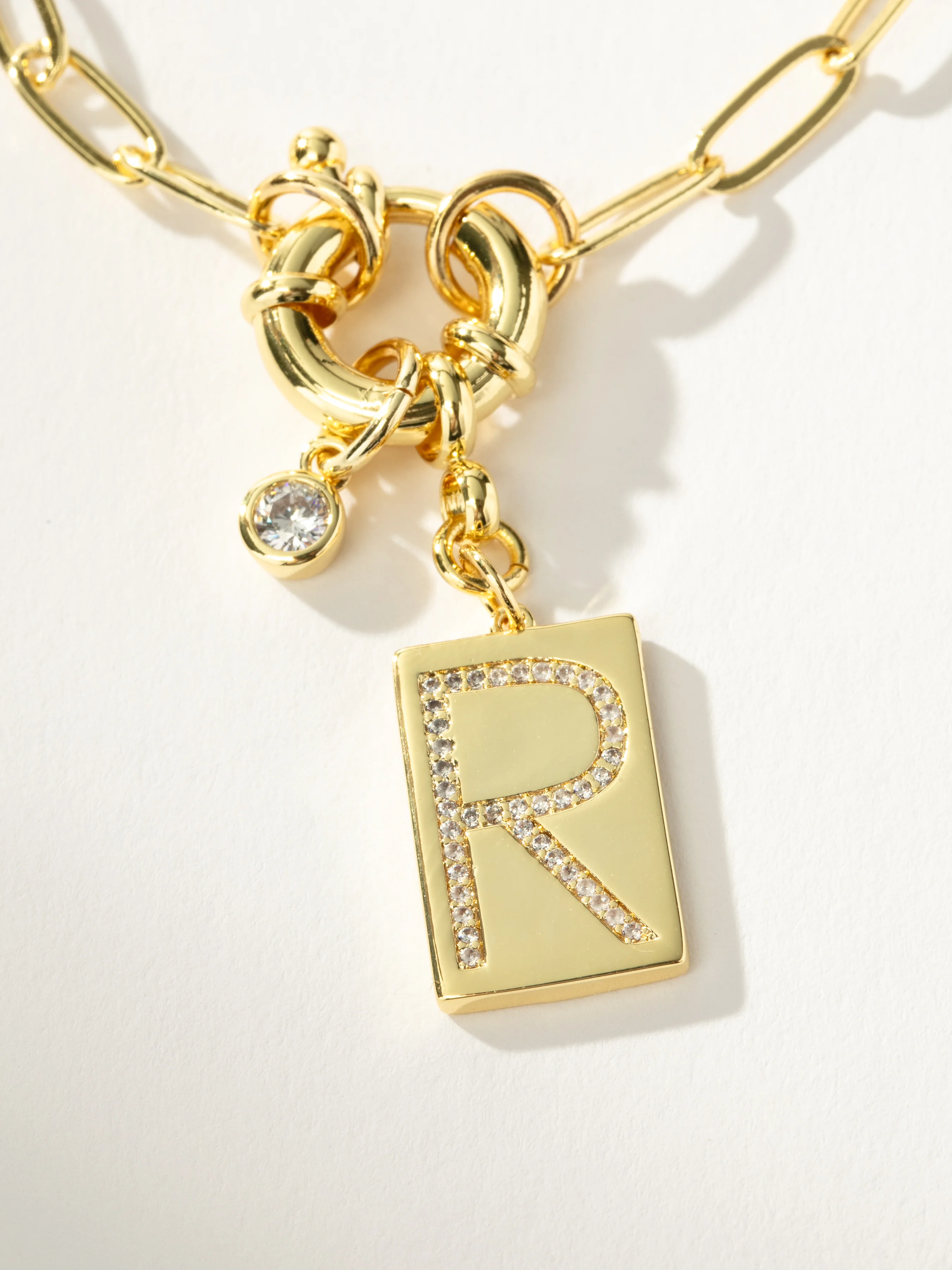 Initial Chain Letter Necklace - Image 16