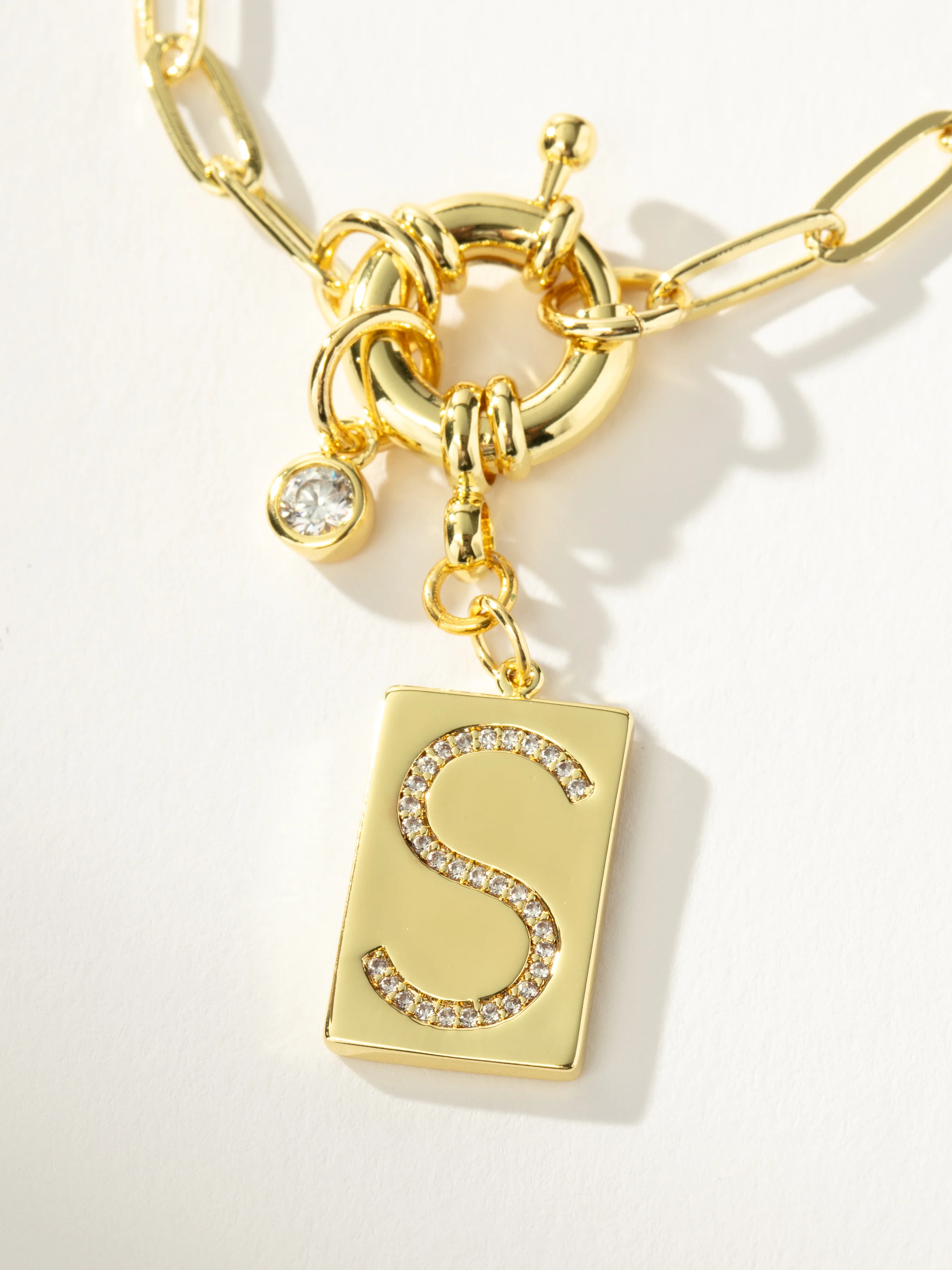 Initial Chain Letter Necklace - Image 17