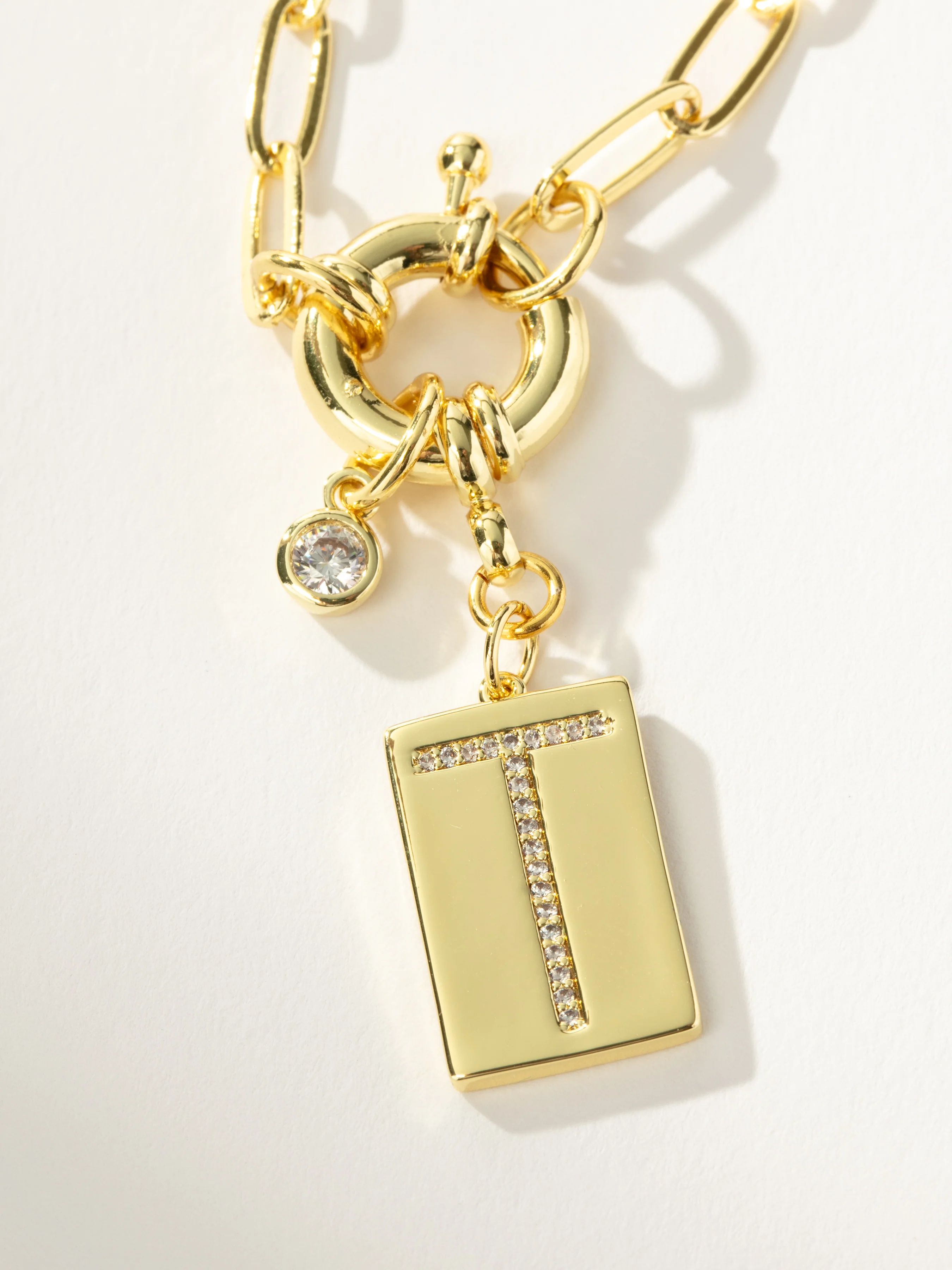 Initial Chain Letter Necklace - Image 18