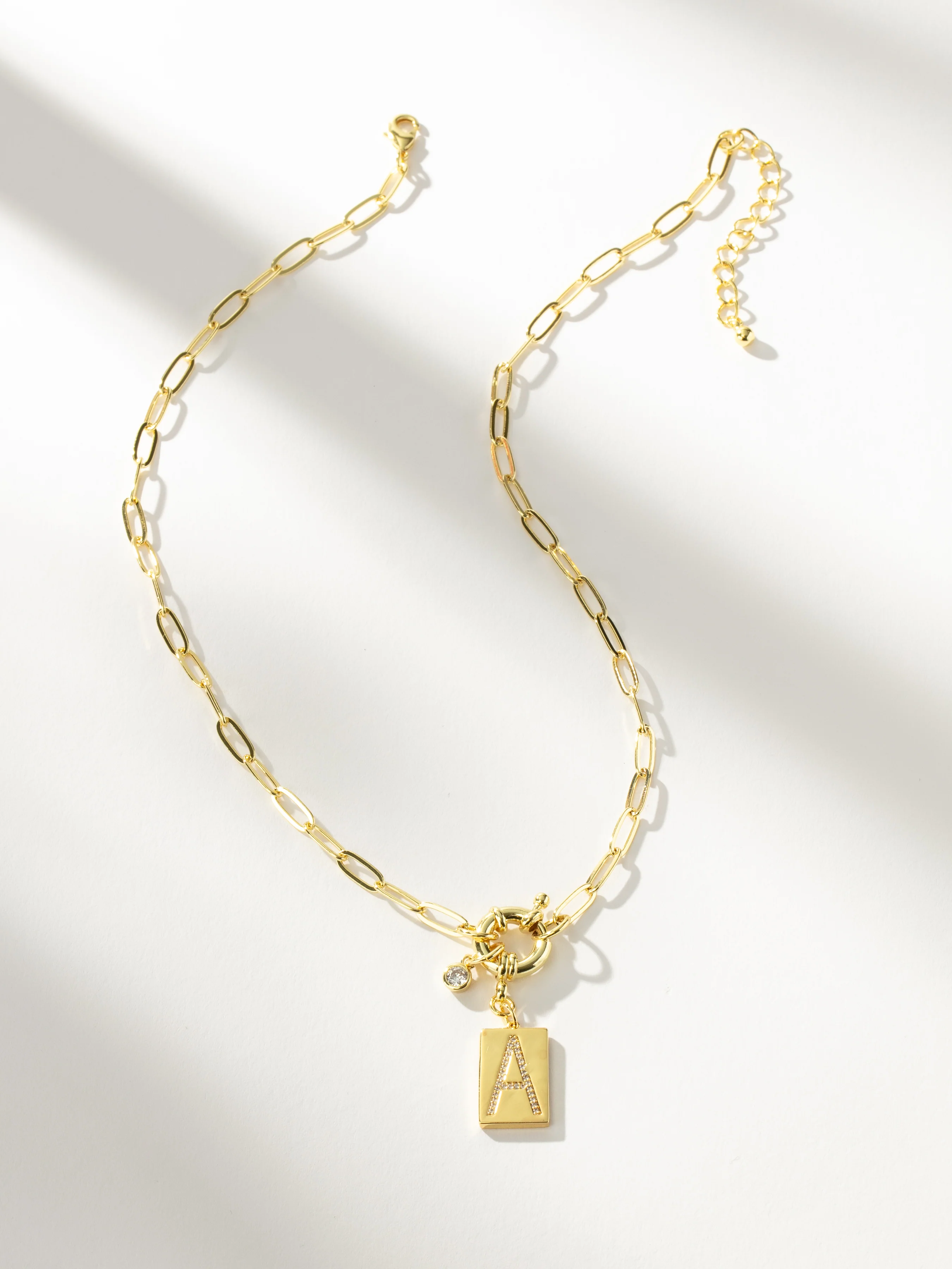 Initial Chain Letter Necklace - Image 20