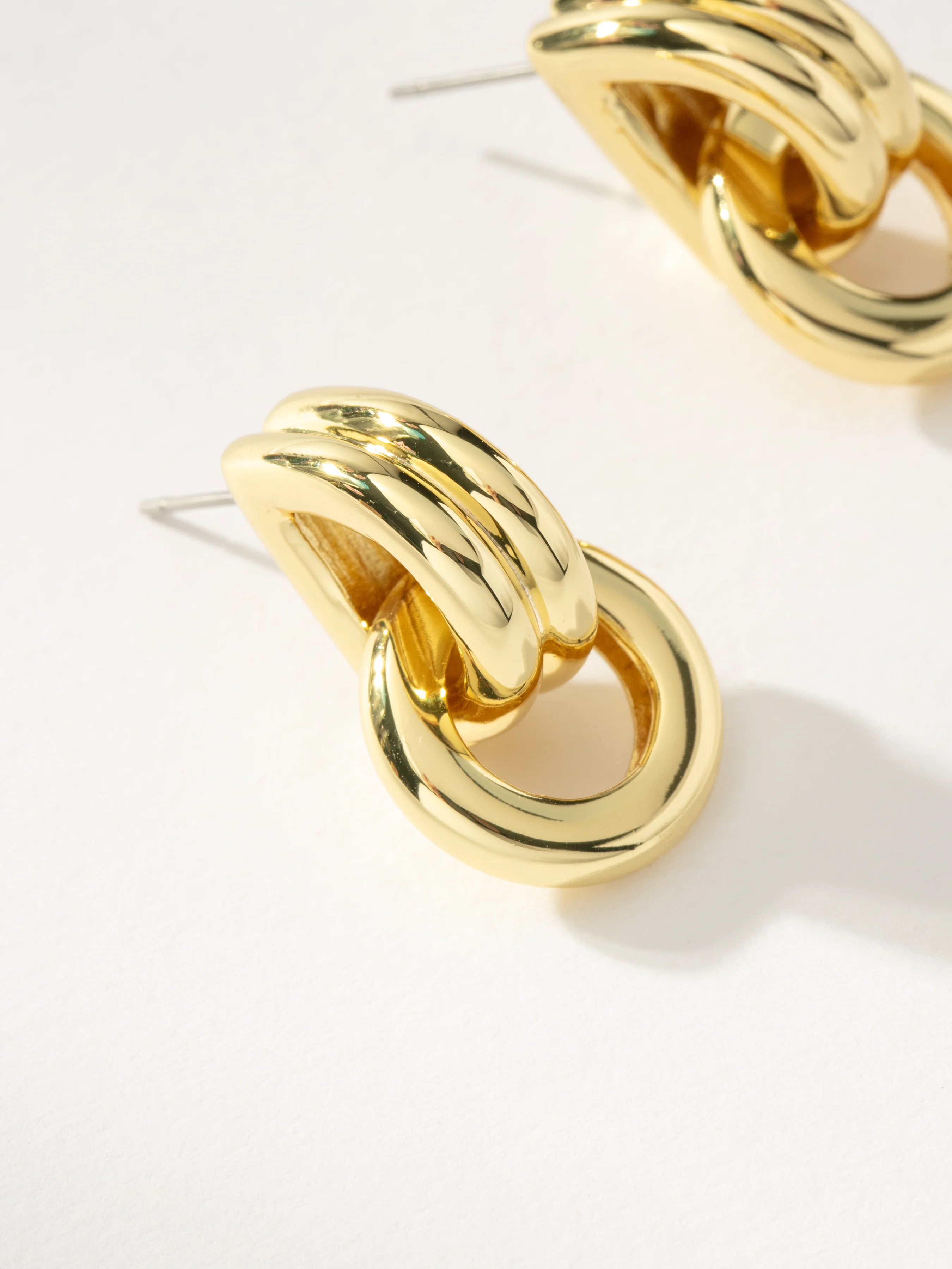 Knotted Hoop Earrings - Image 11