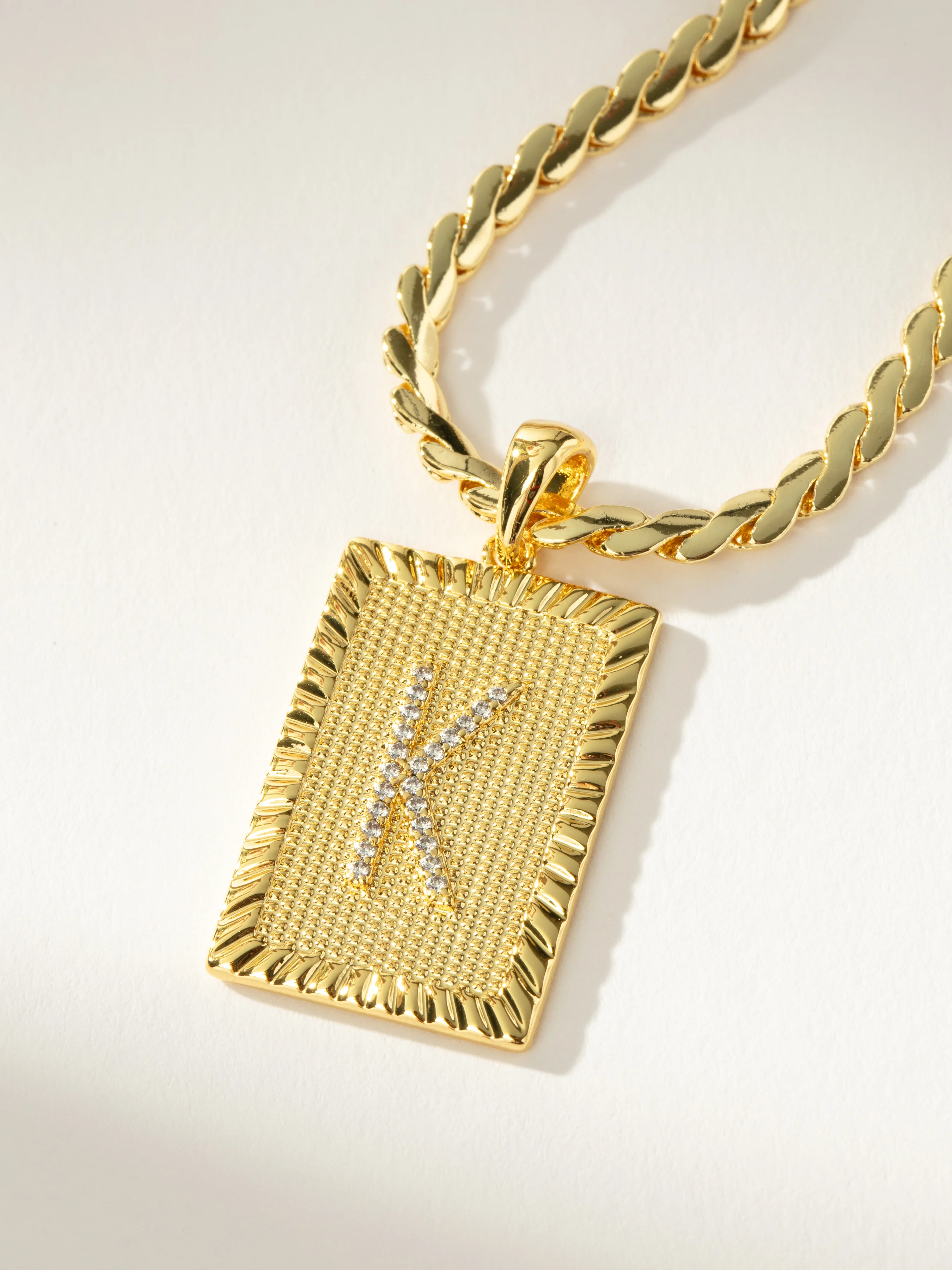 Letter Chain Necklace - Image 10