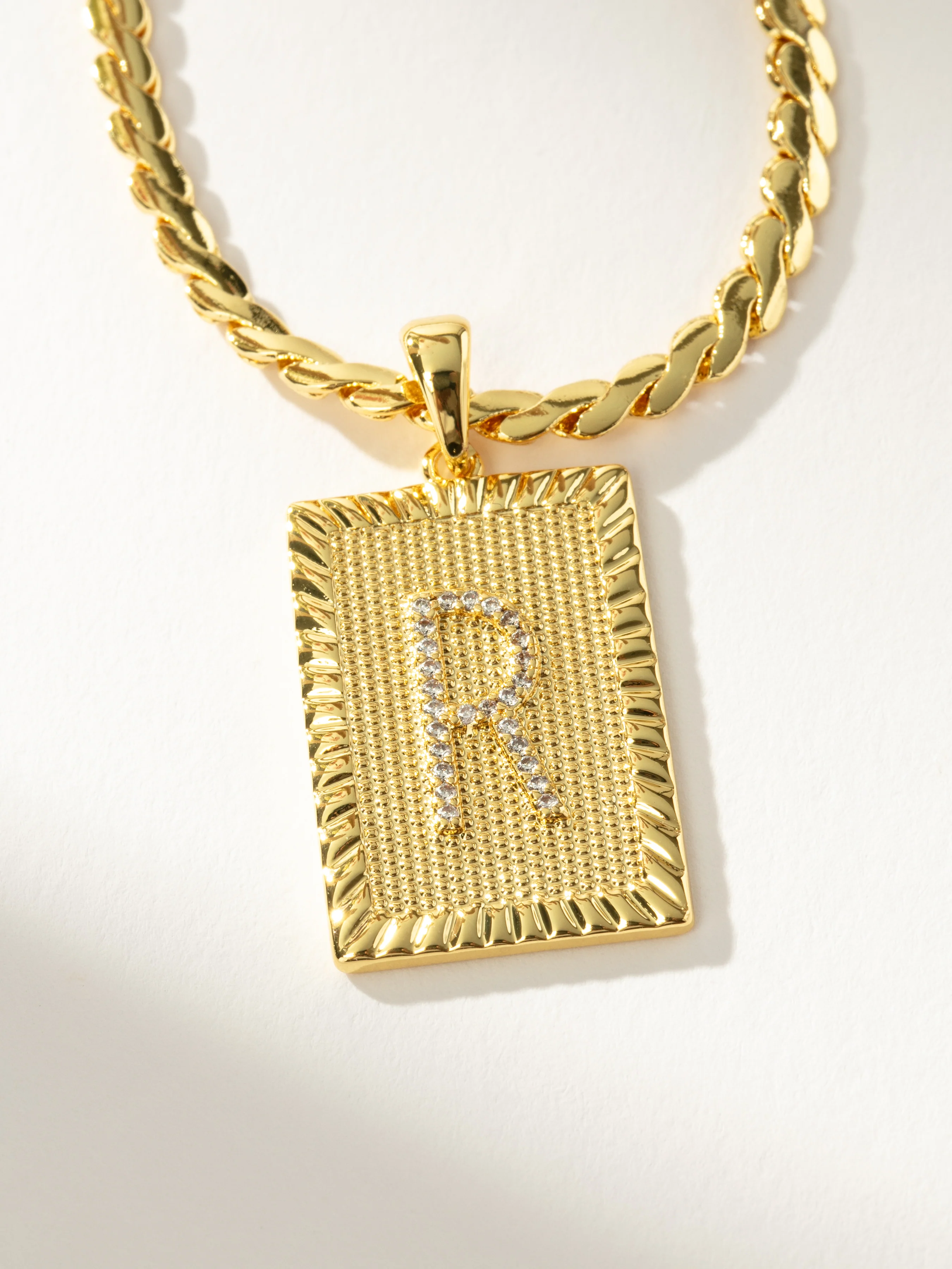 Letter Chain Necklace - Image 14