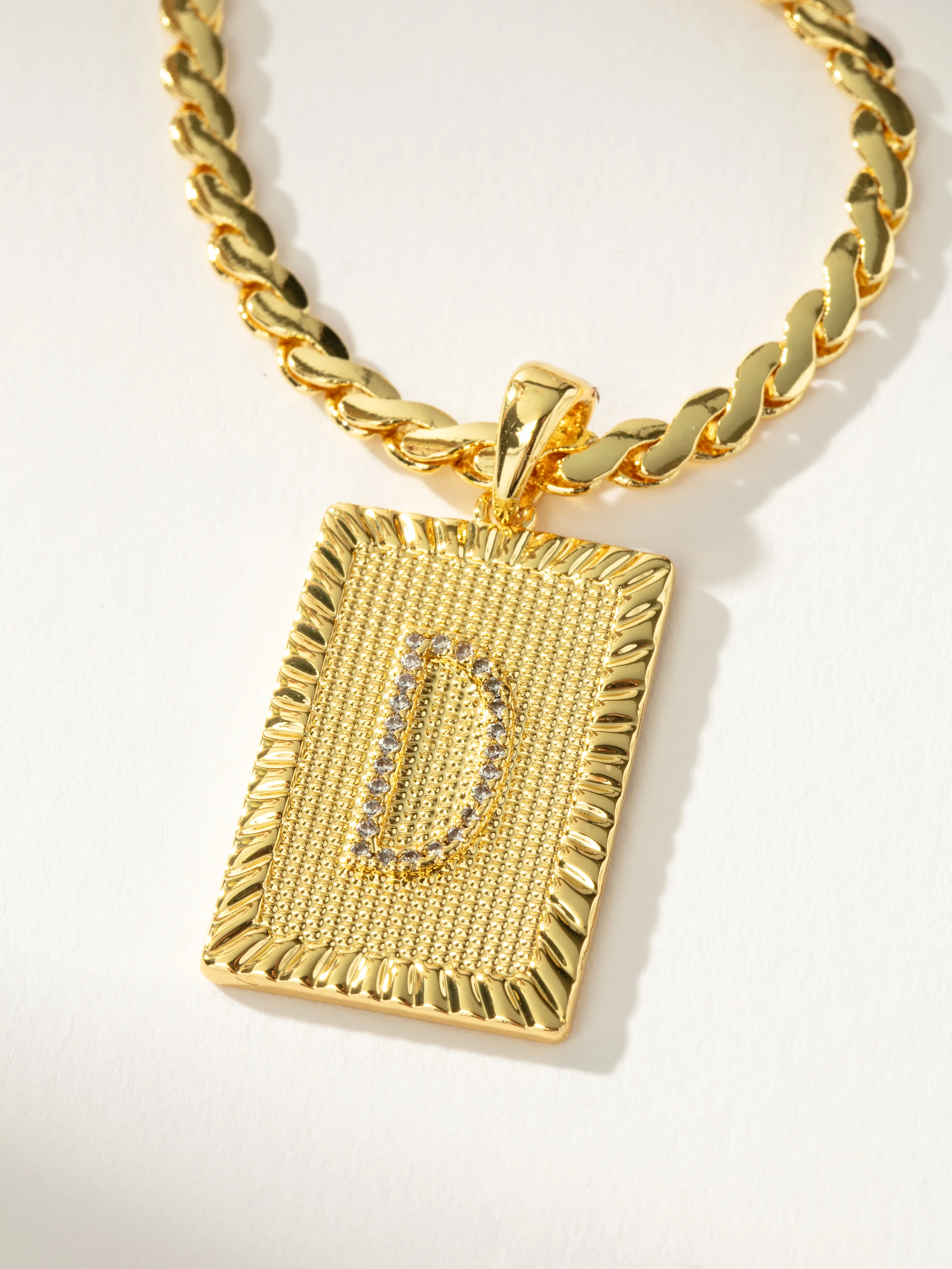 Letter Chain Necklace - Image 6