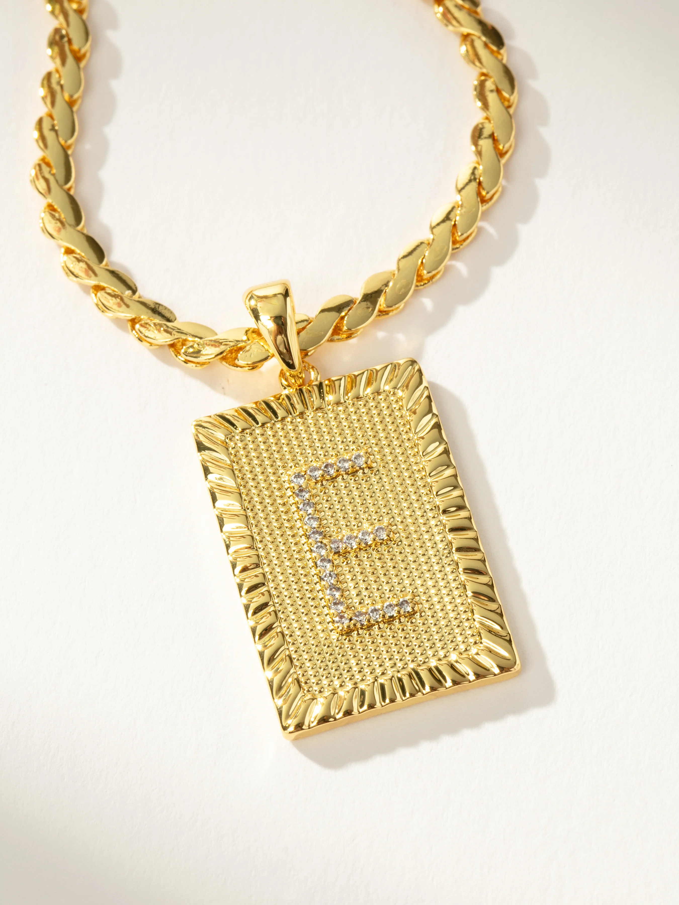 Letter Chain Necklace - Image 7