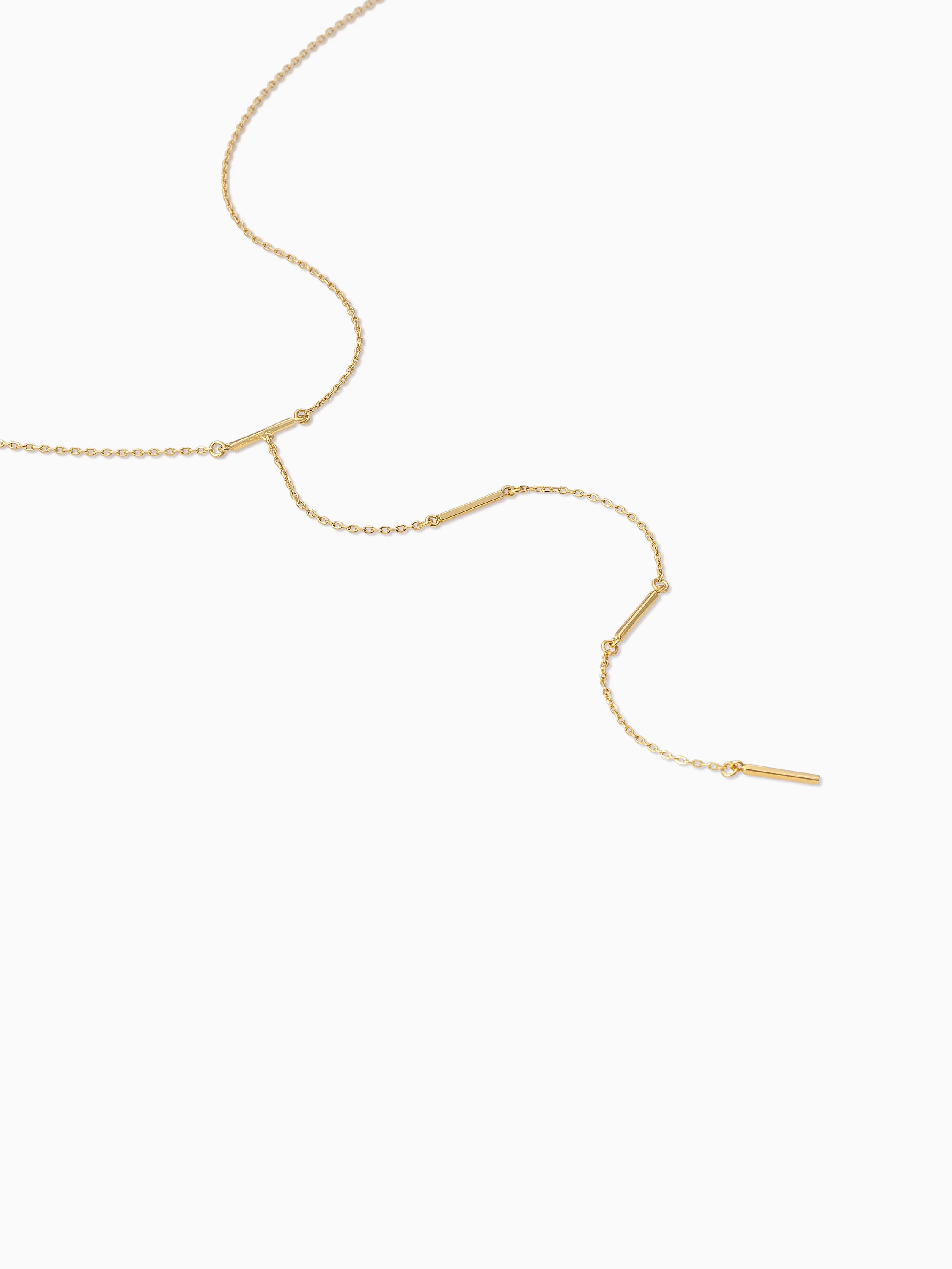 Vermeil Levels Lariat Necklace - Image 4