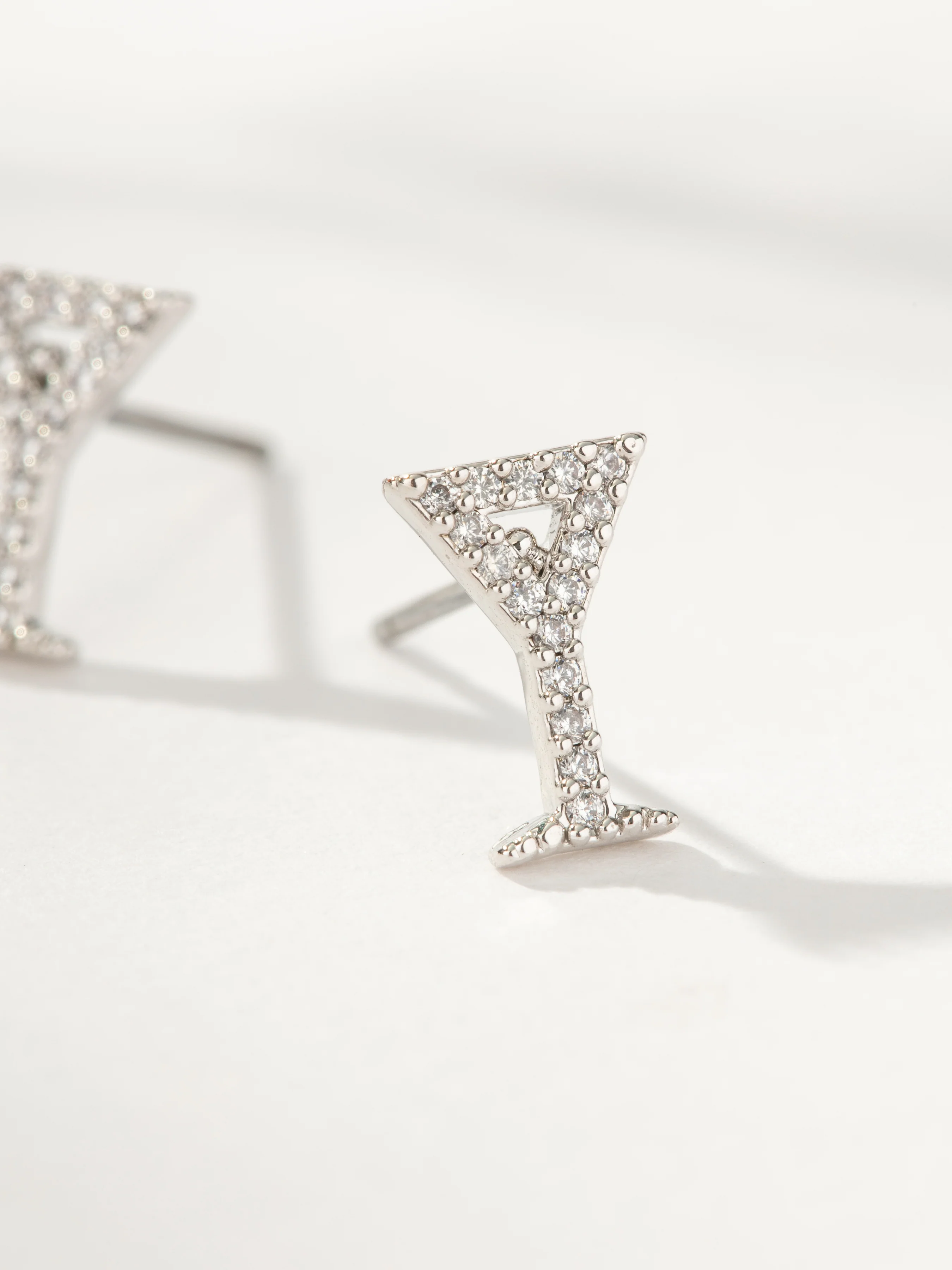 Martini Stud Earrings - Image 8