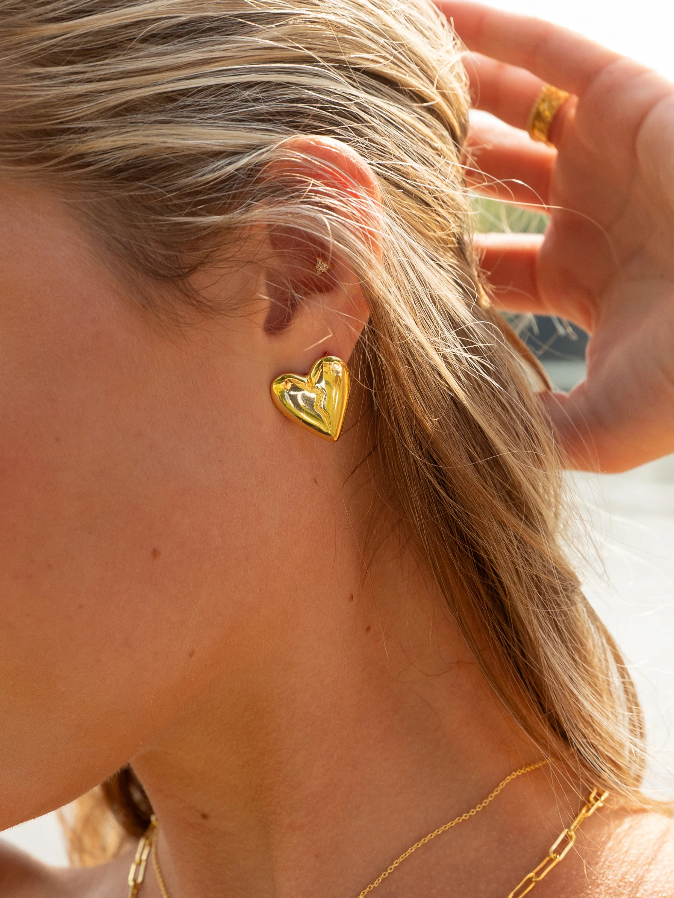 Mending Heart Earrings - Image 3