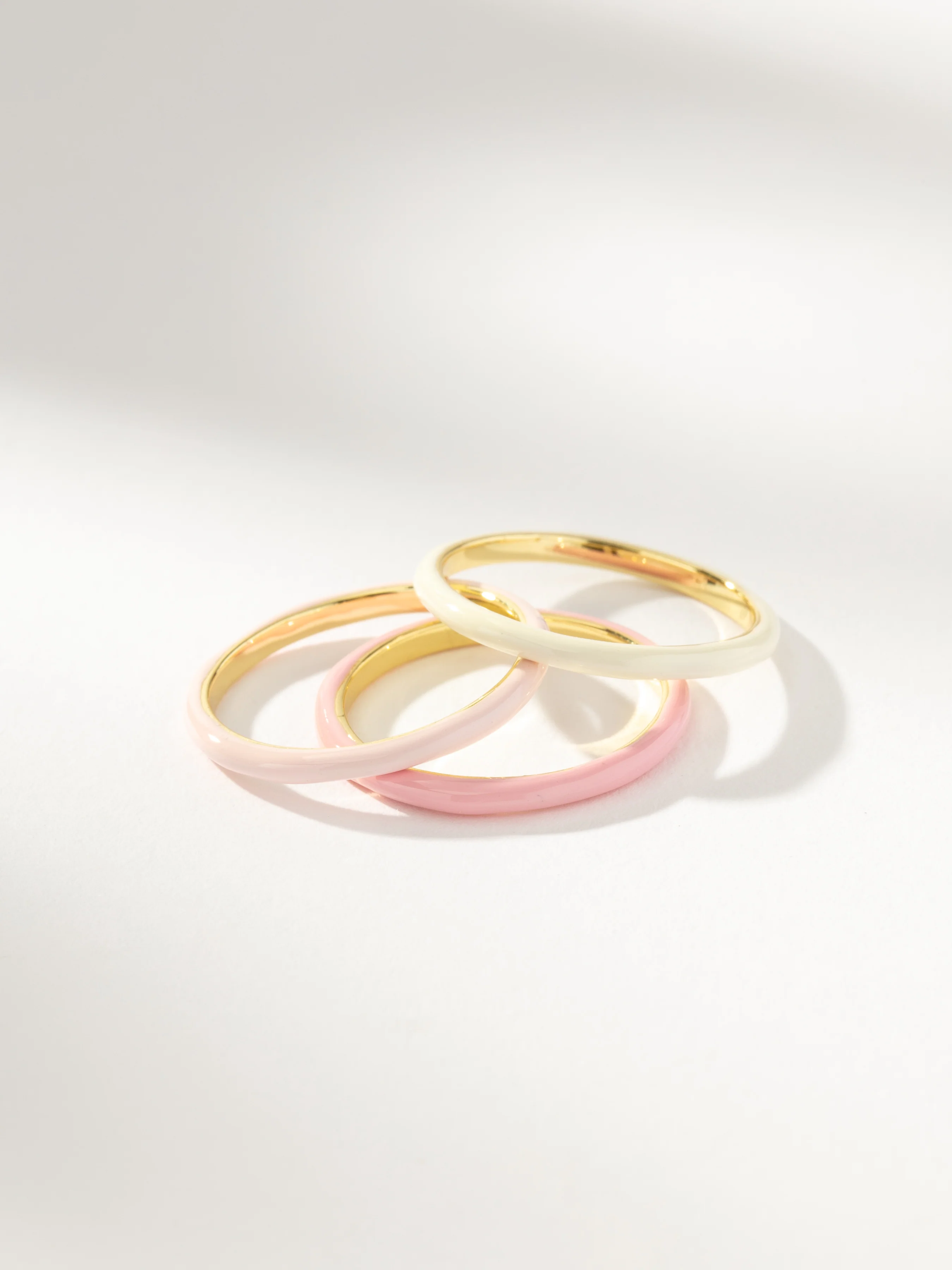 Pink Ombré Ring (Set of 3) - Image 3