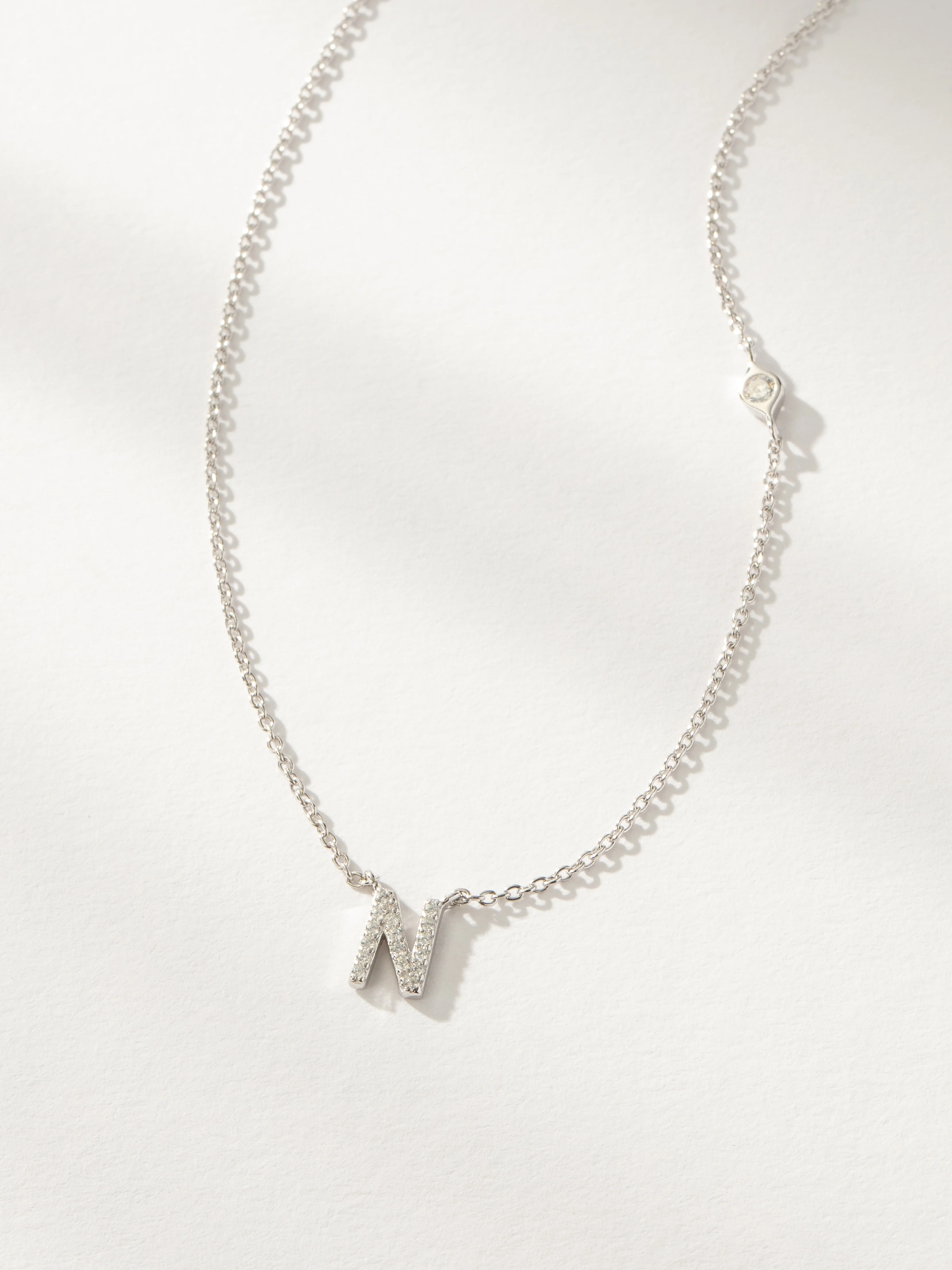 Pavé Initial Necklace - Image 46