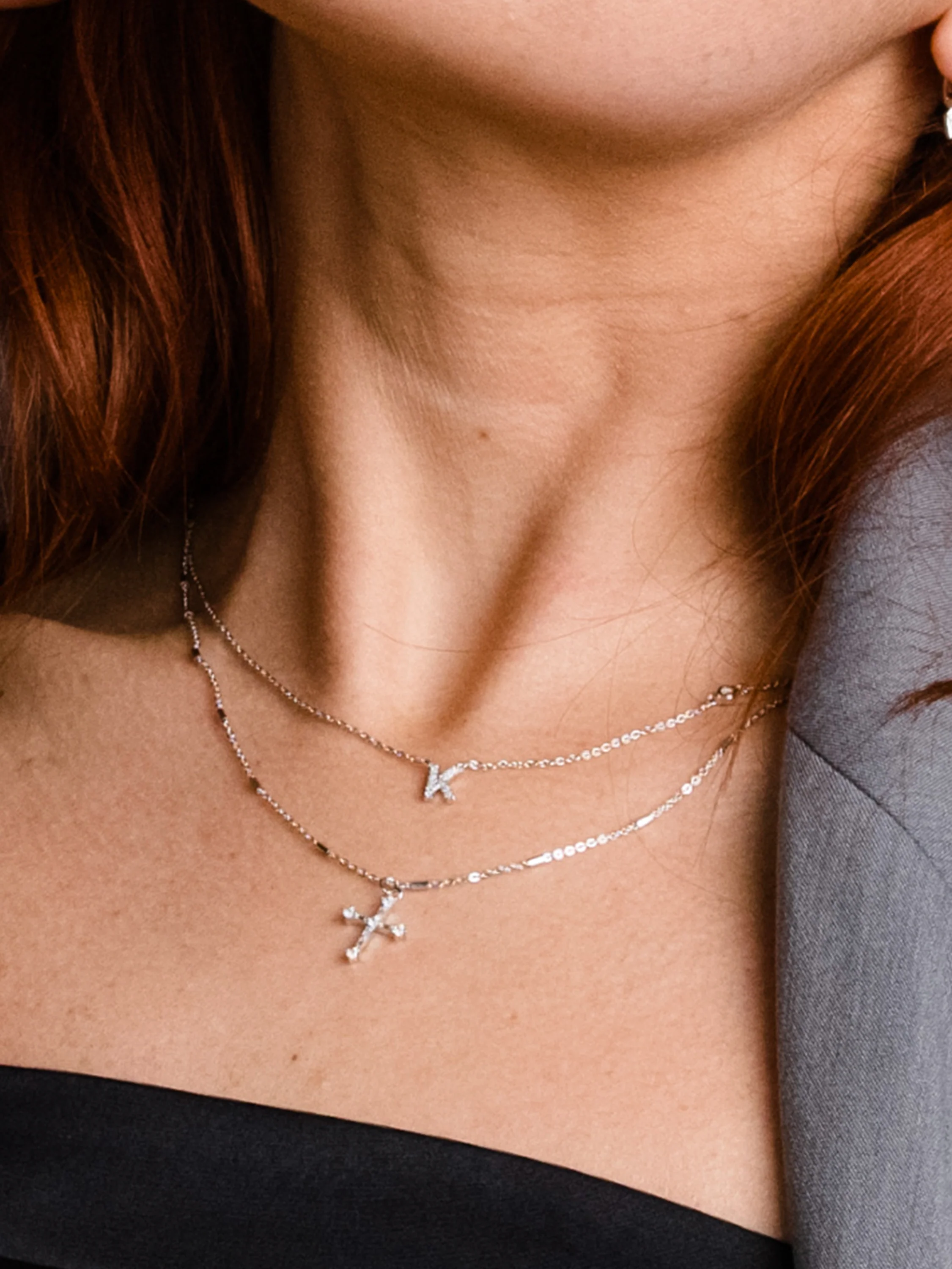 Pavé Initial Necklace - Image 60