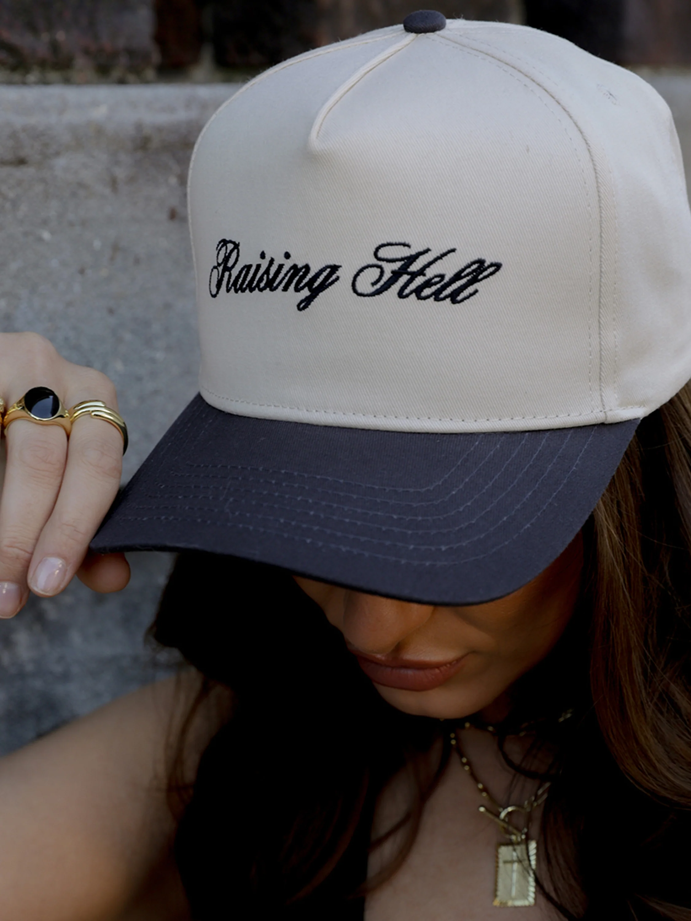 Raising Hell Trucker Hat - Image 3