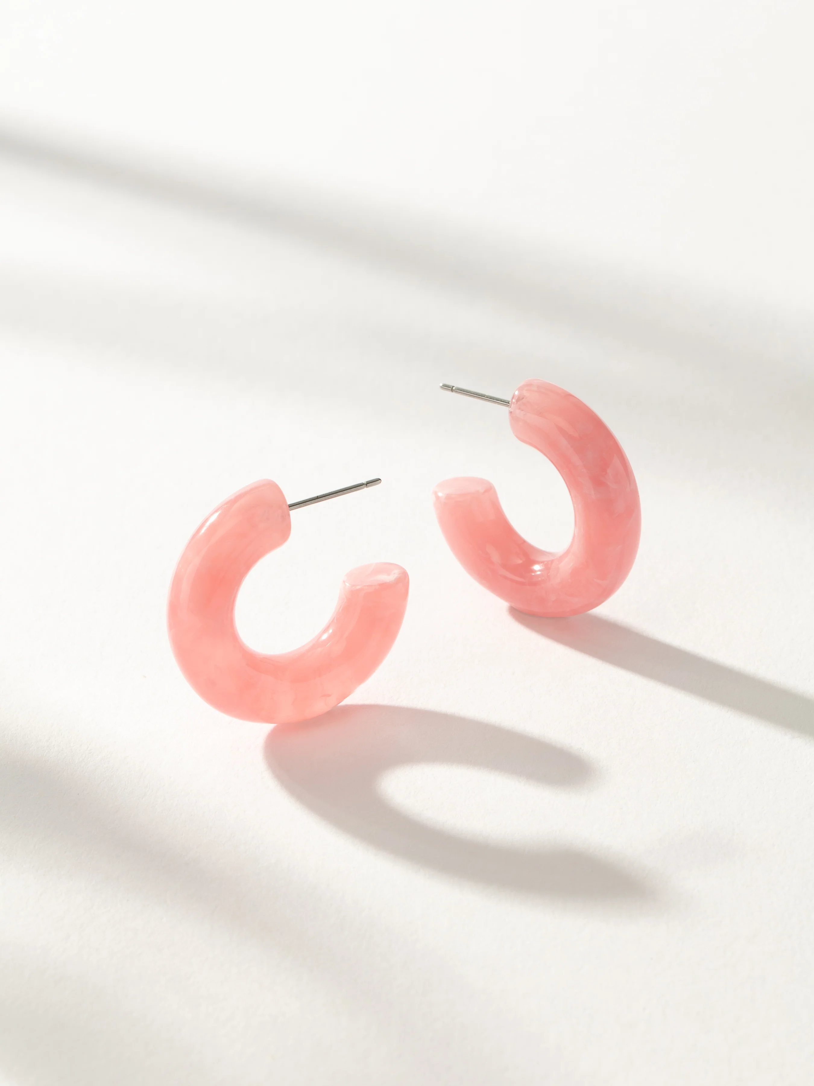 Tube Hoop Earrings - Image 5